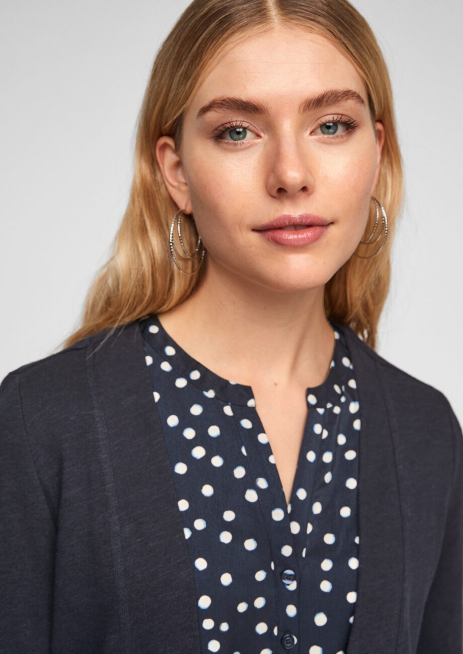 S Oliver Damen Cardigan Mode Wendeln Shop