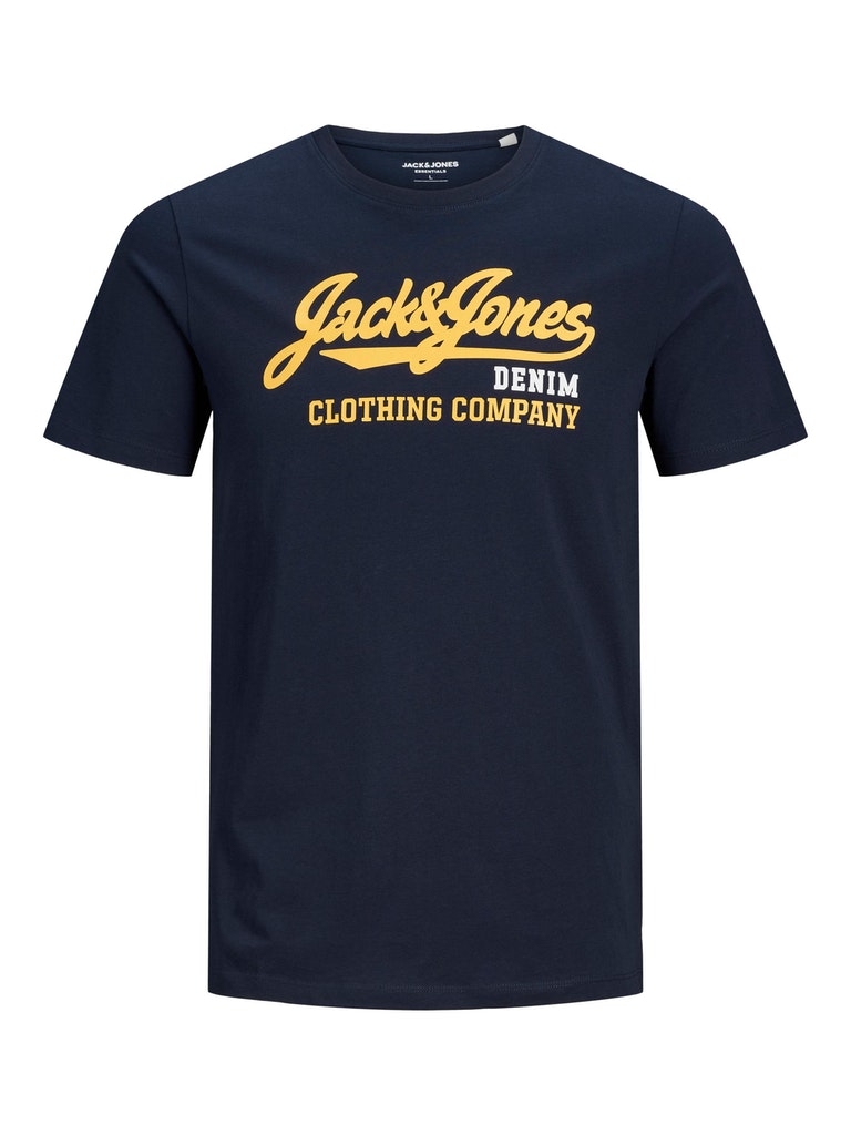 Maglietta Uomo Jack & Jones Jjelogo Tee – Girocollo Corto, Cotone, Stile Quotidiano