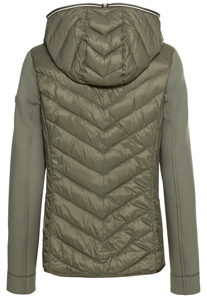 CAMEL ACTIVE WOMEN Stepp-Blouson aus recyceltem Materialmix