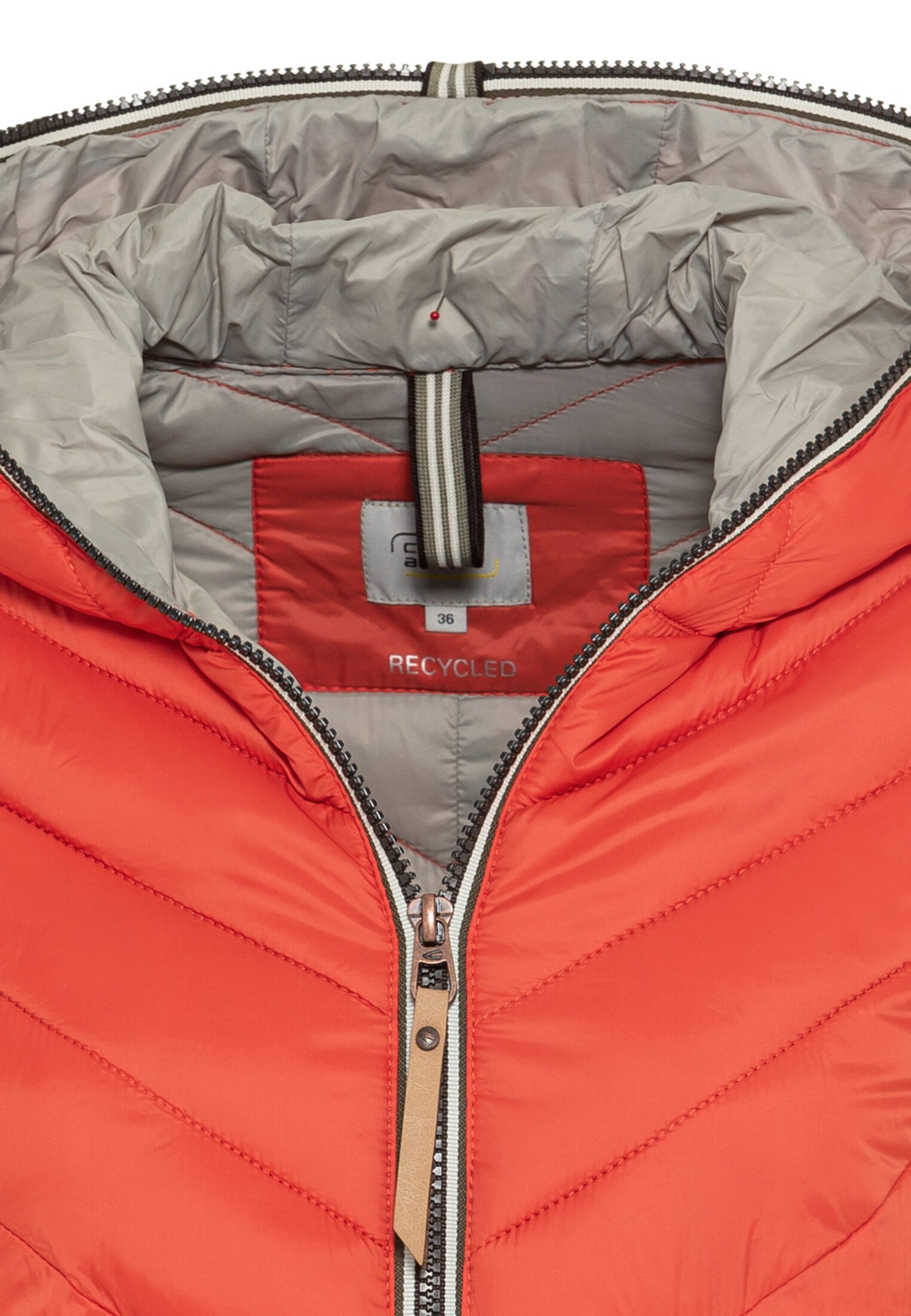 CAMEL ACTIVE WOMEN Stepp-Blouson aus recyceltem Materialmix