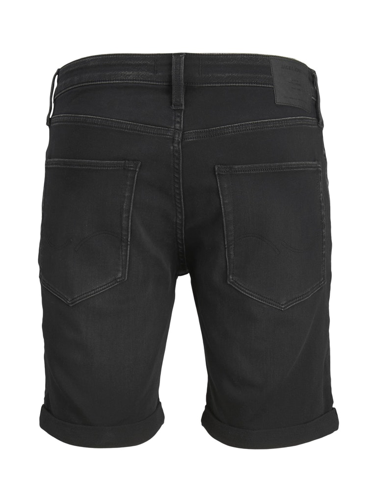 JACK&JONES Jeansshort blackused JJIRICK JJICON