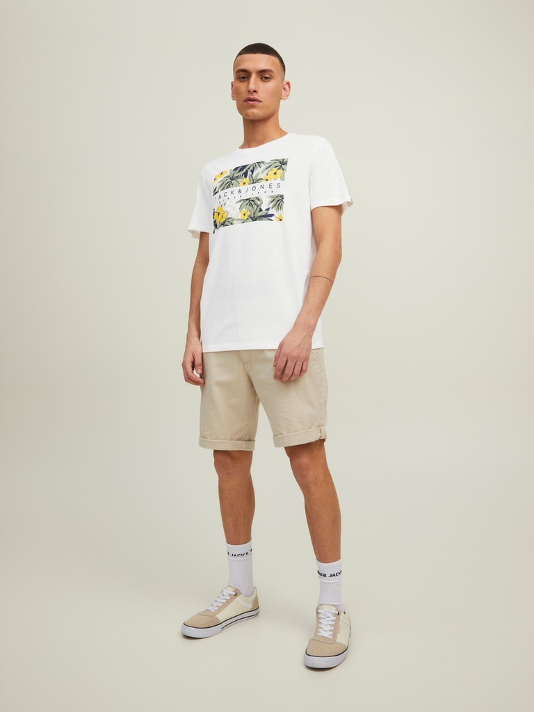JACK&JONES T-Shirt mit Frontprint JORVENICE BRANDING TEE