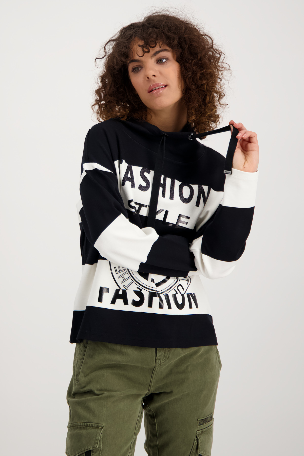 MONARI Sweatshirt mit Stehkragen