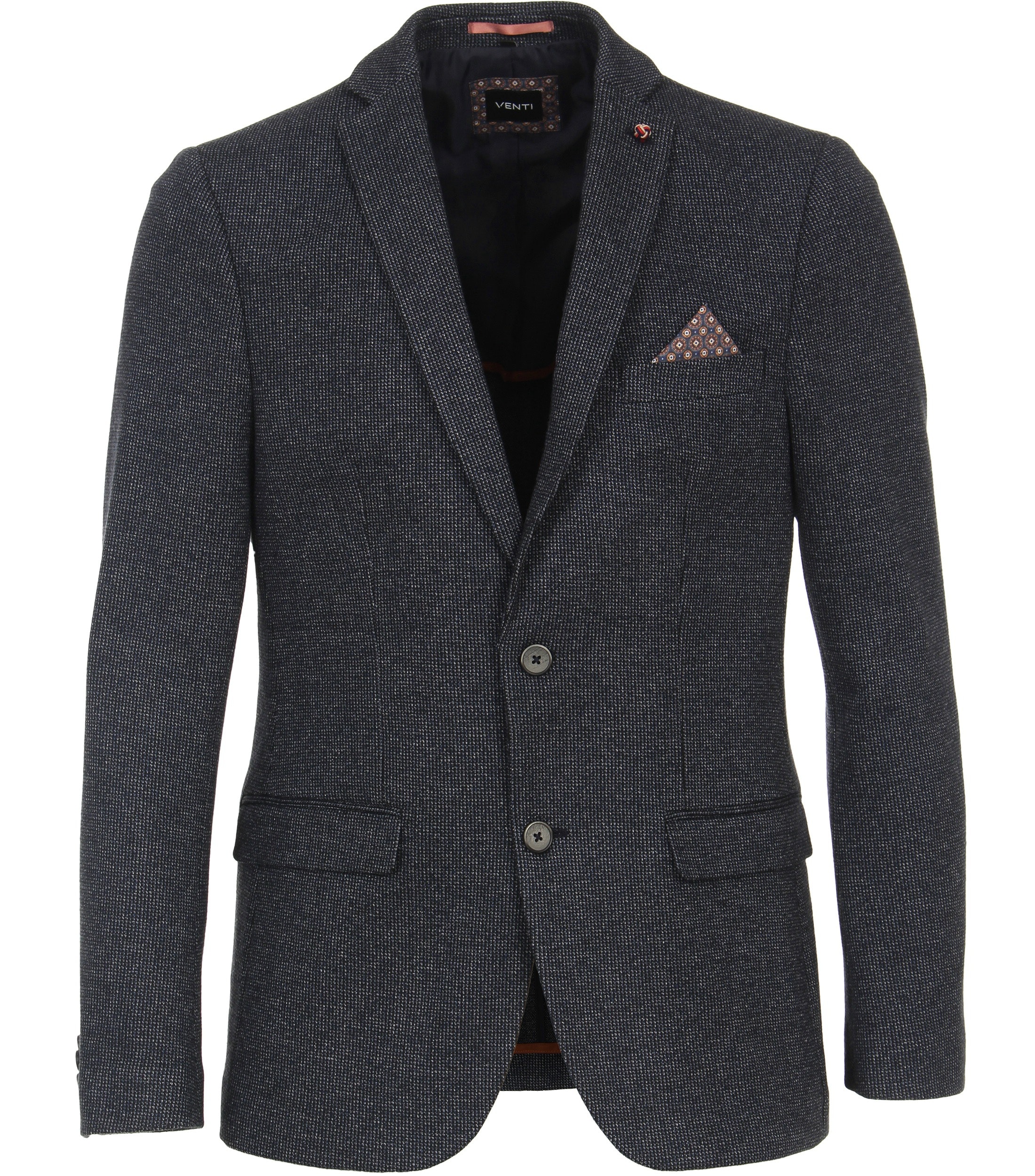 VENTI Sakko mit strukturierter Oberfläche