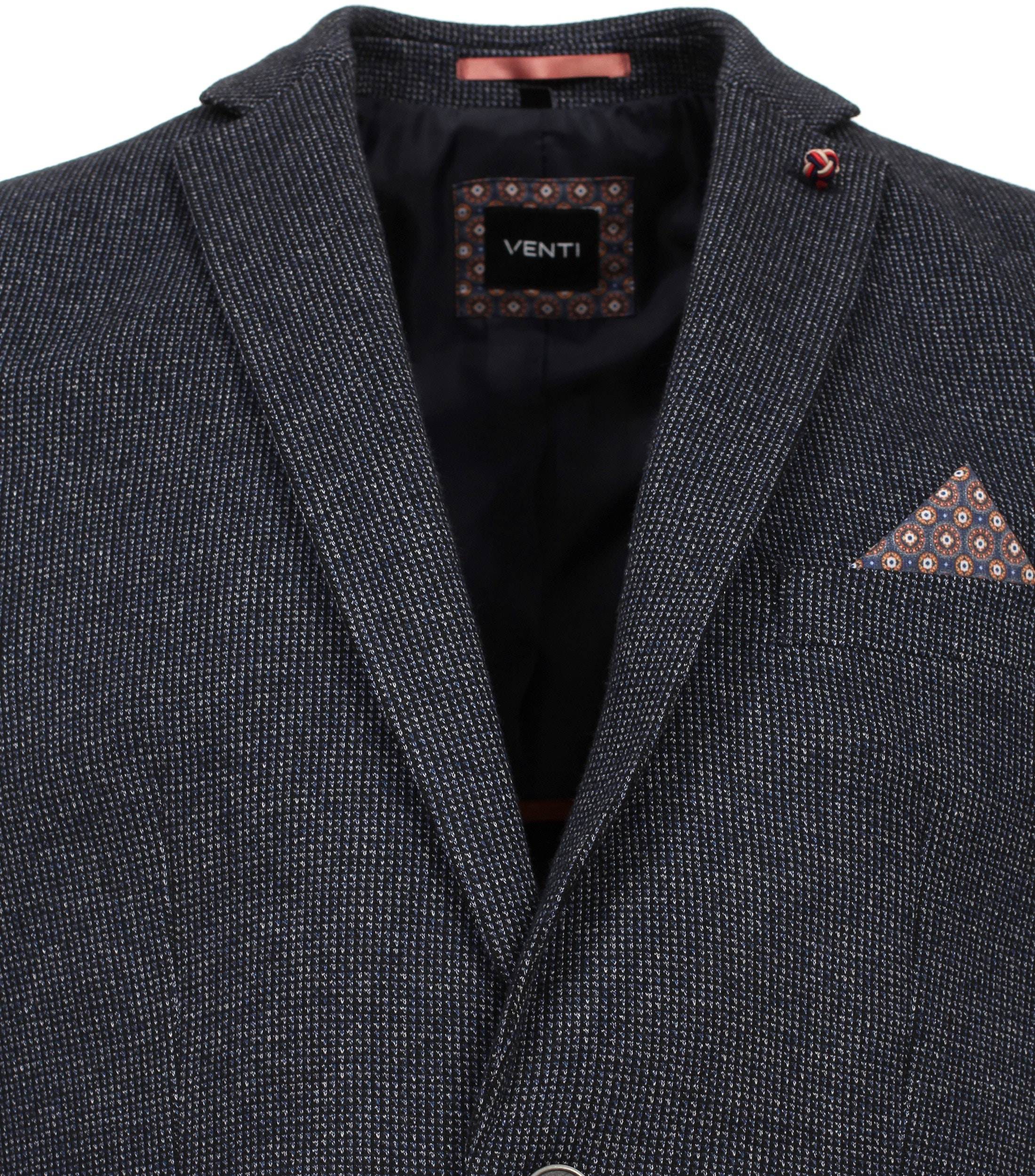 VENTI Sakko mit strukturierter Oberfläche