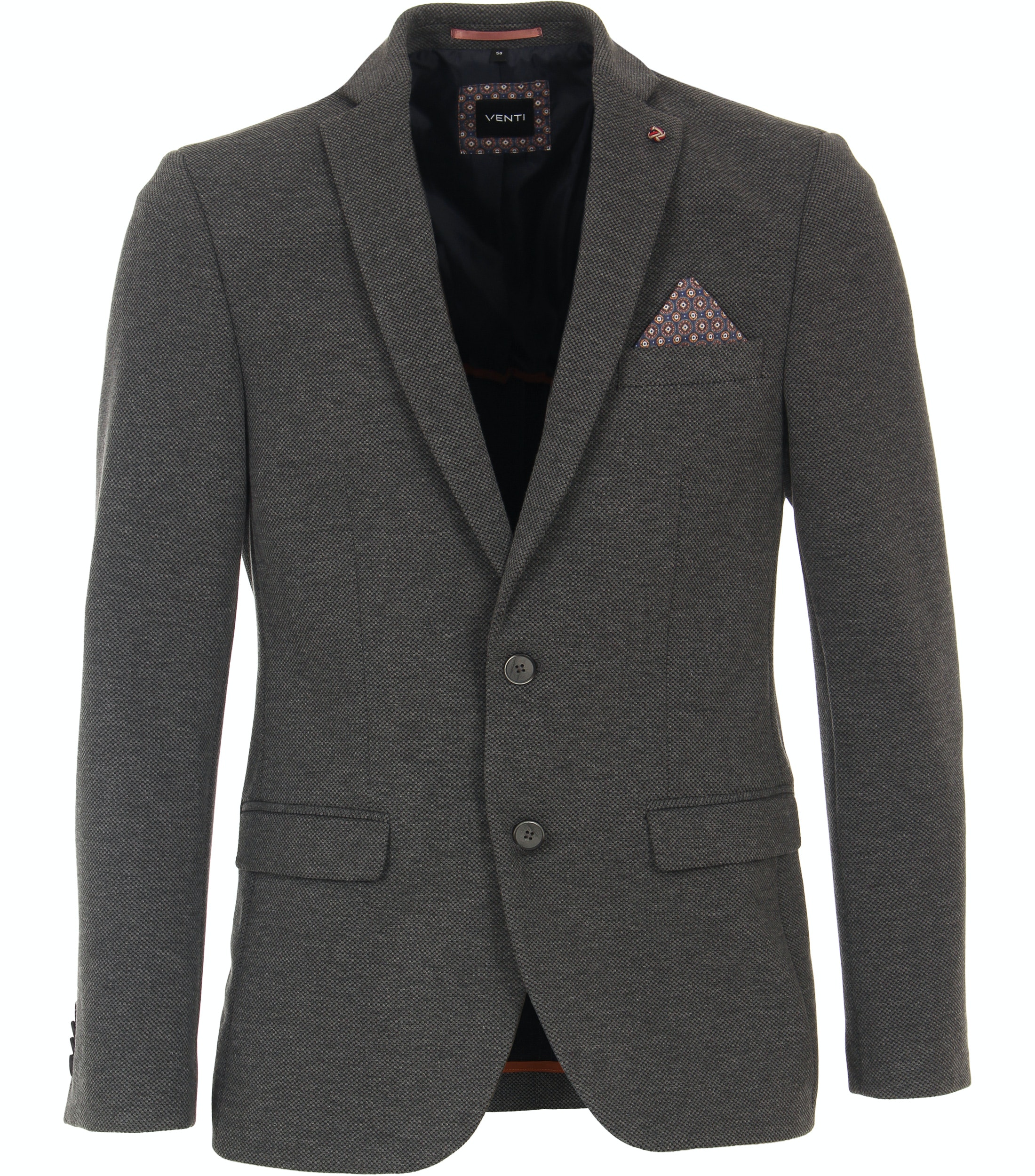 VENTI Sakko mit strukturierter Oberfläche
