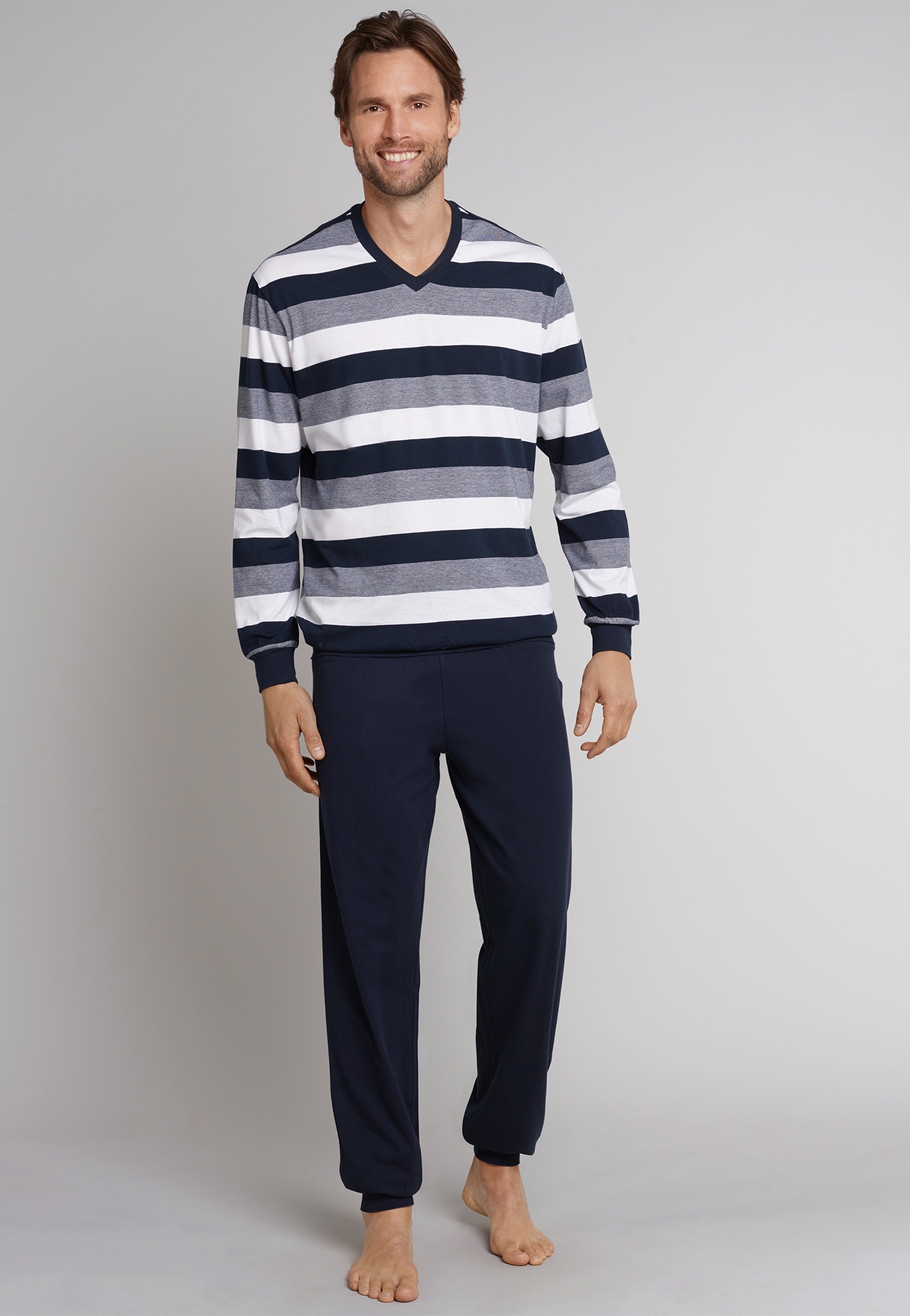 SCHIESSER Men Schlafanzug Lang