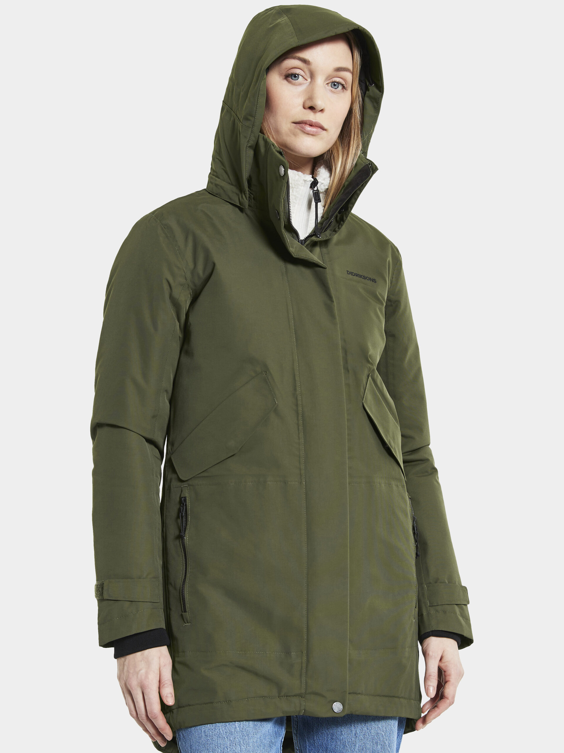 DIDRIKSONS Women Parka TANJA WNS PARKA 6 Deep Green