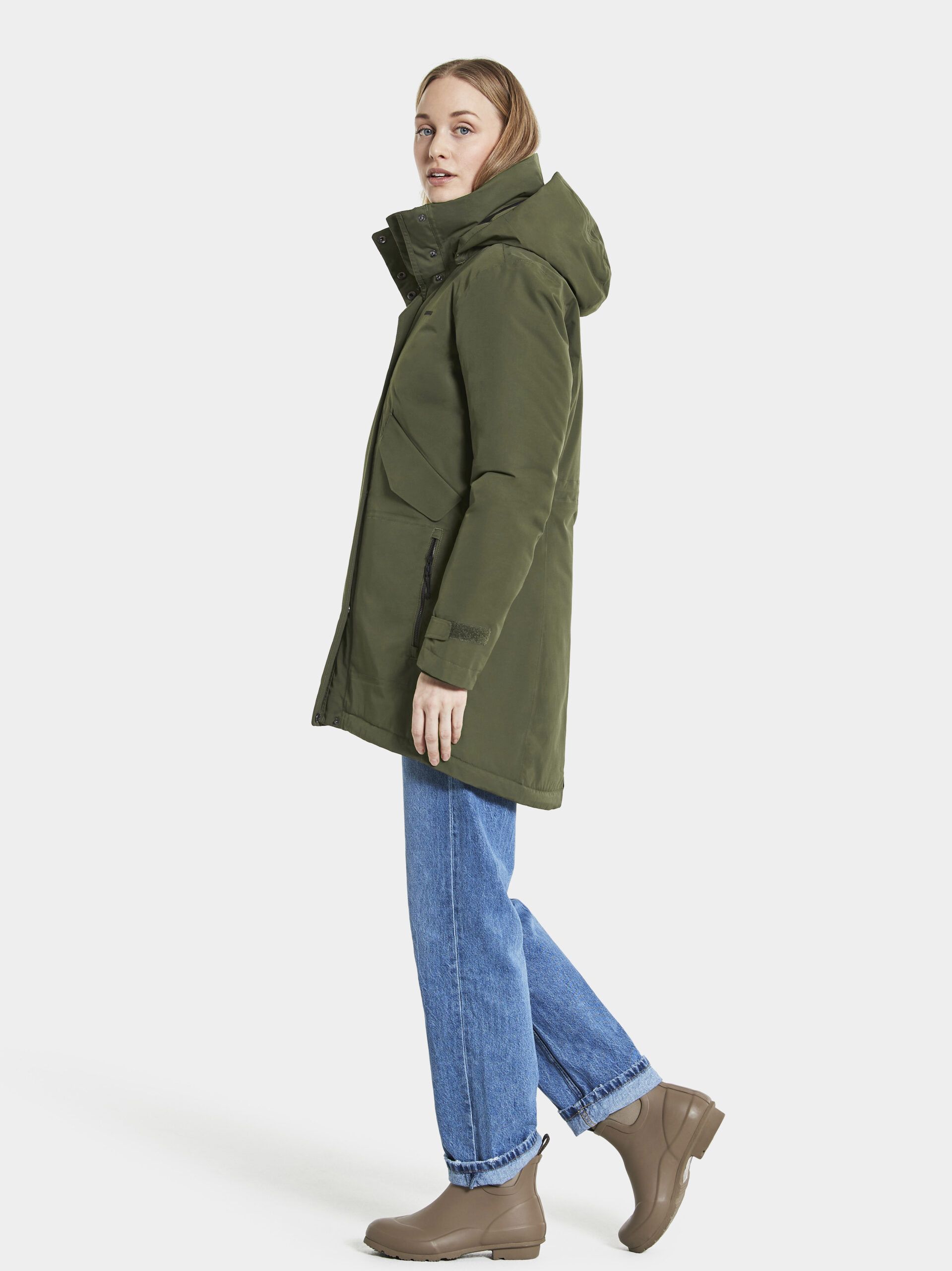 DIDRIKSONS Women Parka TANJA WNS PARKA 6 Deep Green