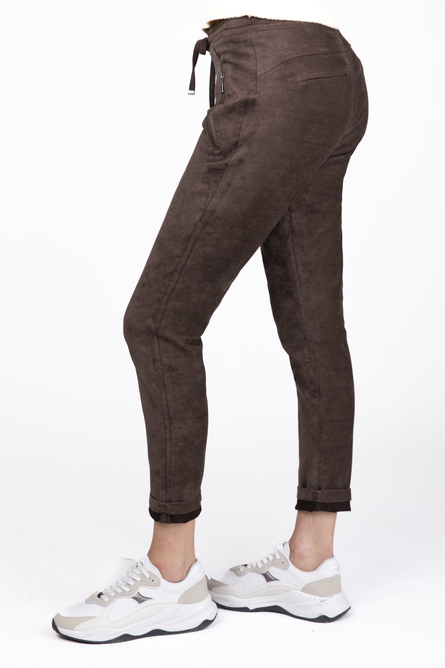 BLUE FIRE Hose Bella relaxed - vegan suede