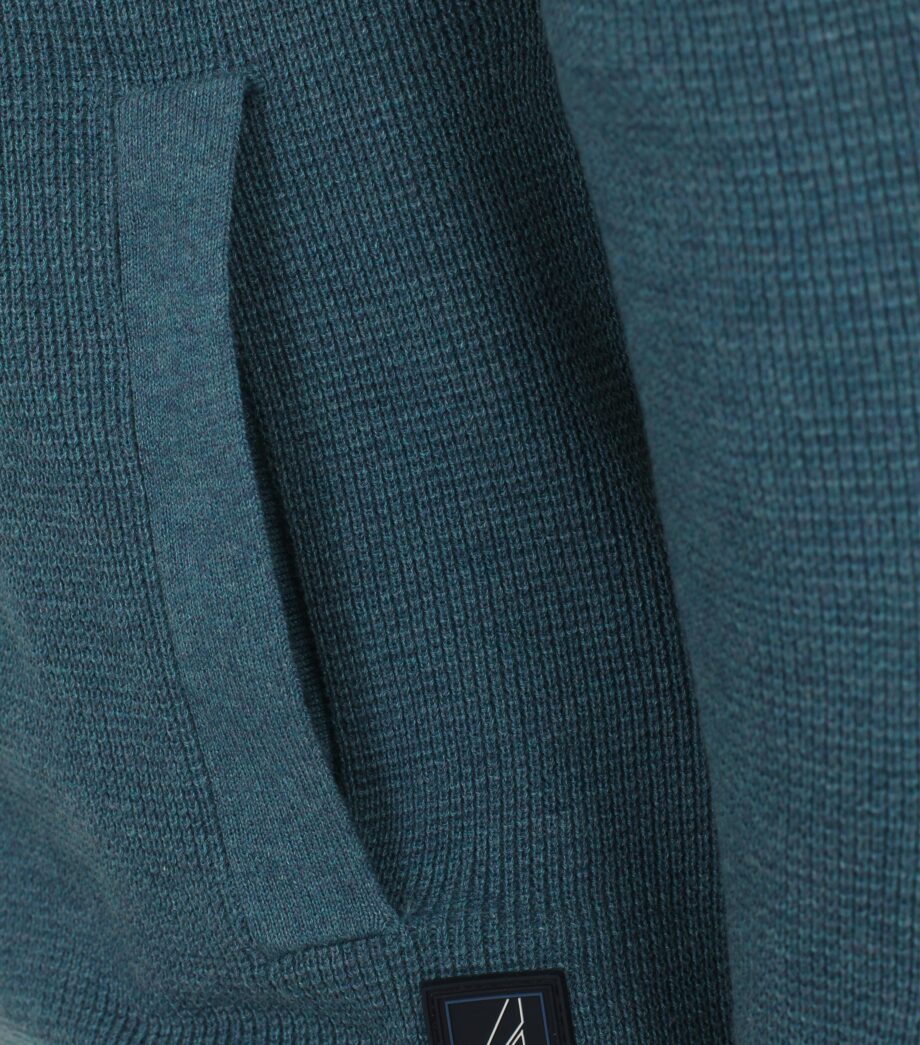 CASAMODA Strickjacke Silberblau Gr. L - Bequeme Baumwolljacke Für Jeden Tag