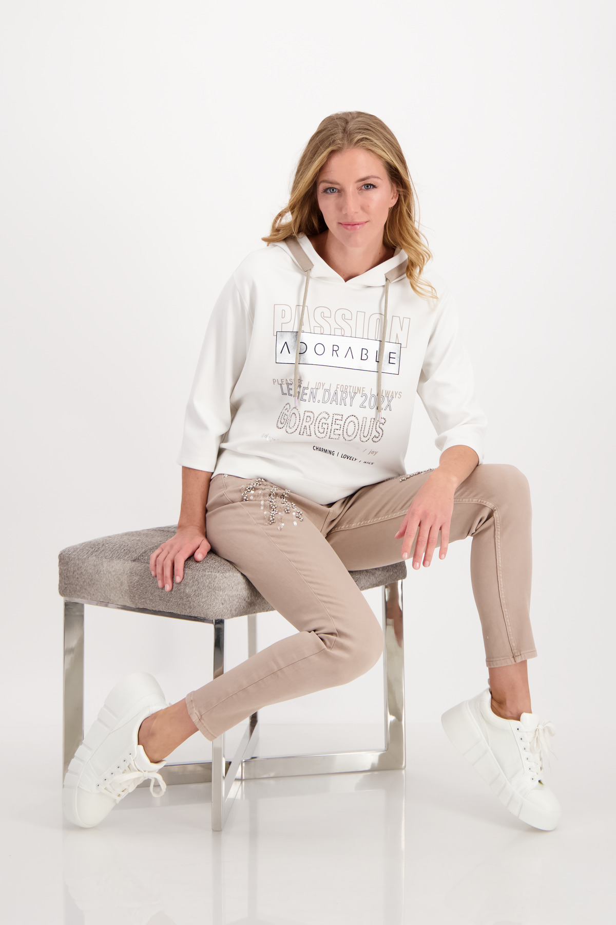 MONARI Sweatshirt mit 3/4 Arm