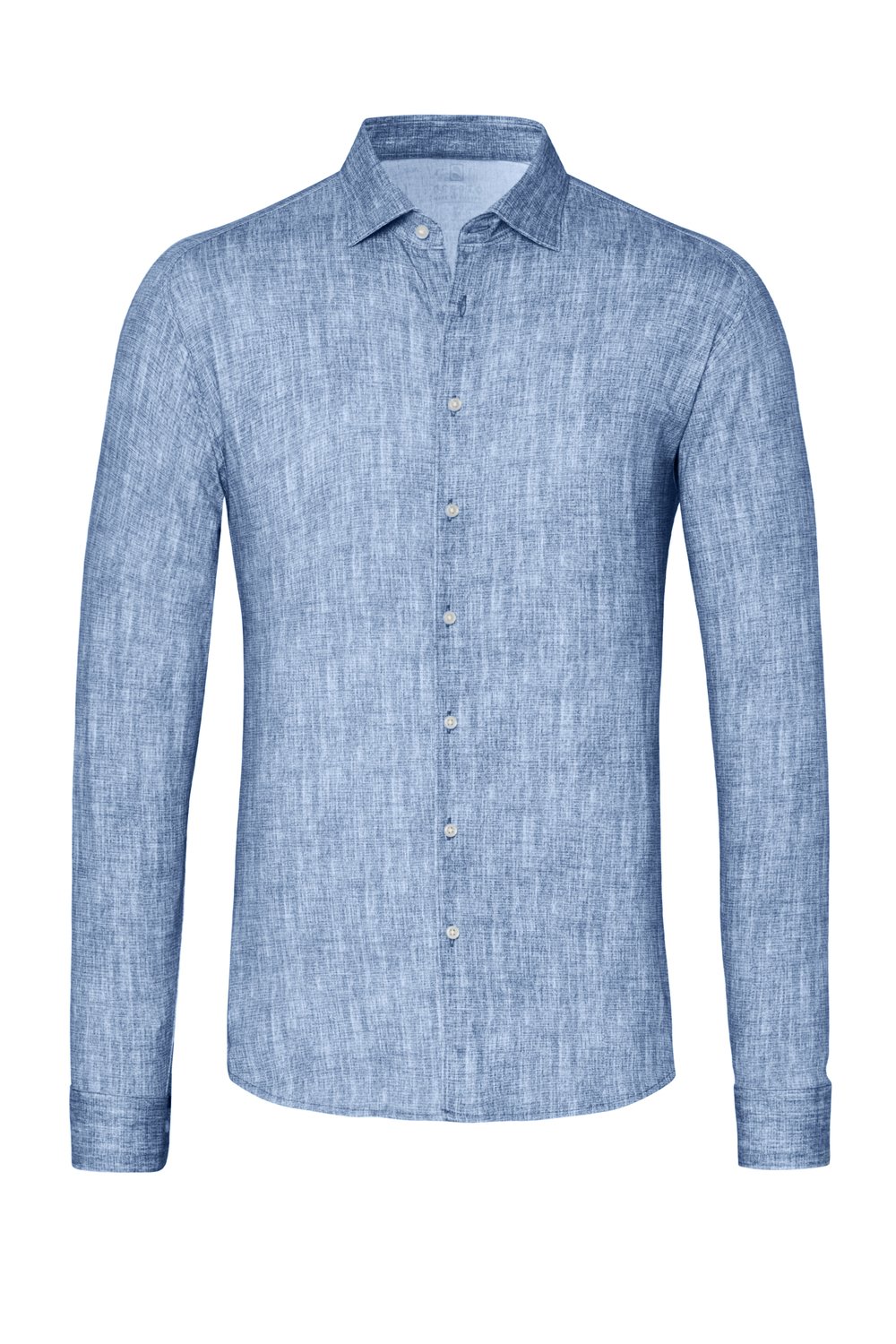 DESOTO Jersey Hemd Kentkragen