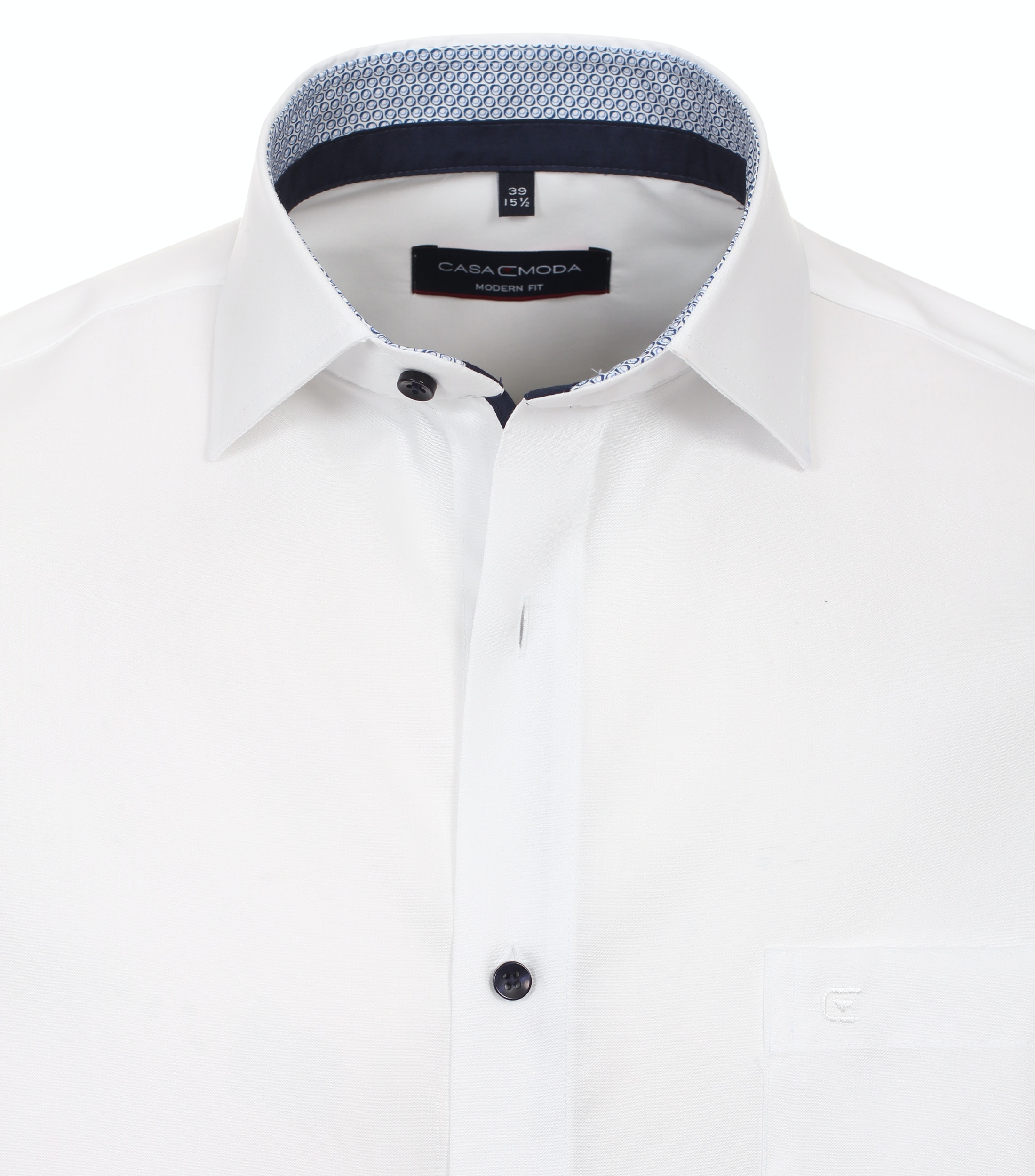 CASAMODA Businesshemd mit Kent-Kragen Modern Fit