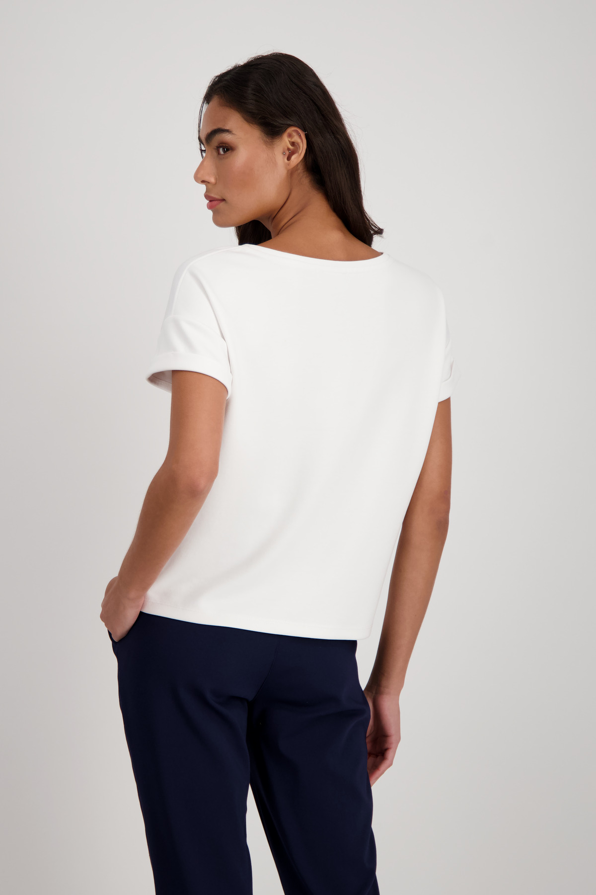 MONARI T-Shirt mit Schriftzug