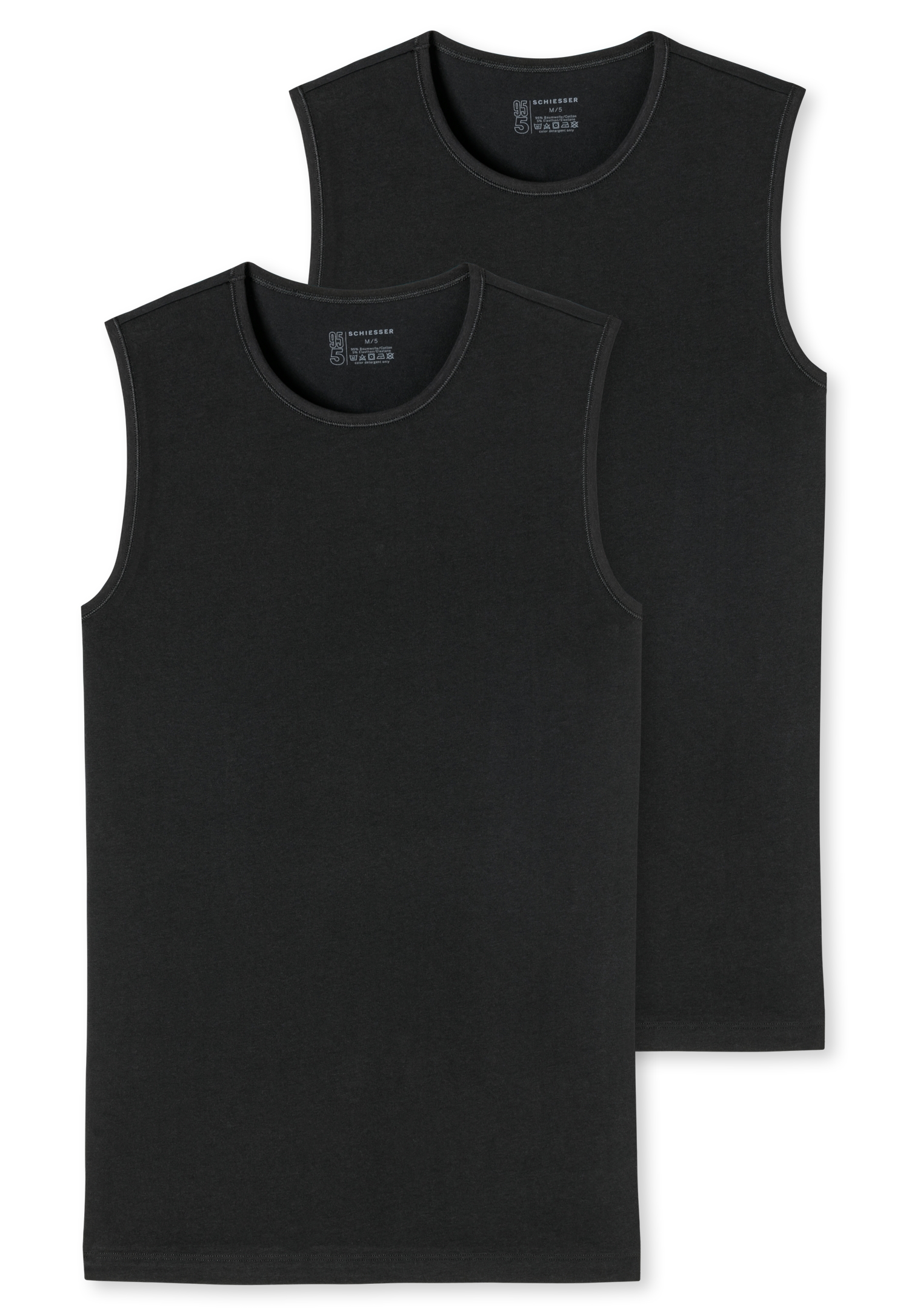 SCHIESSER Herren 2PACK Tank Top