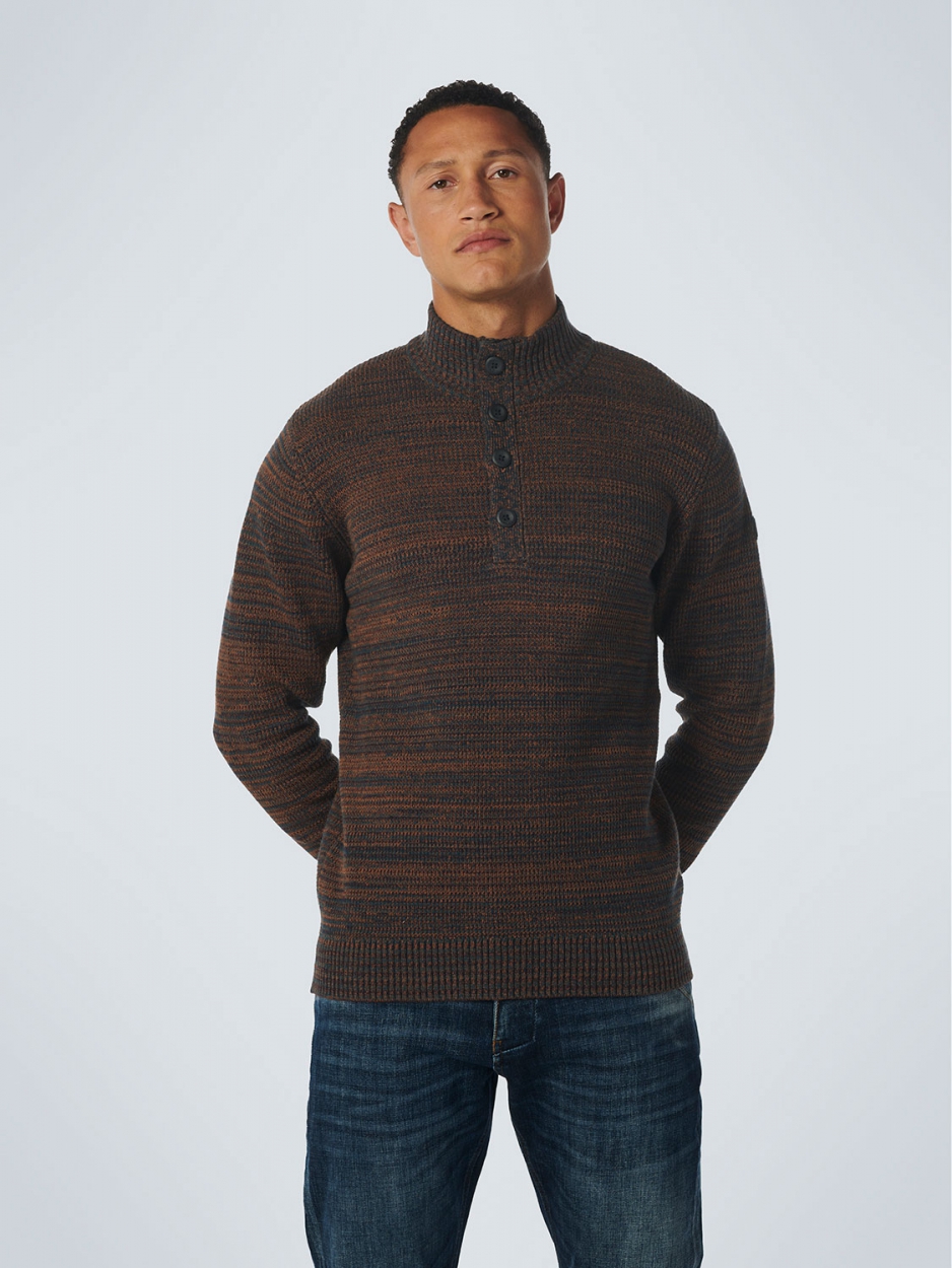 NO EXCESS Herren Pullover mit Zipper