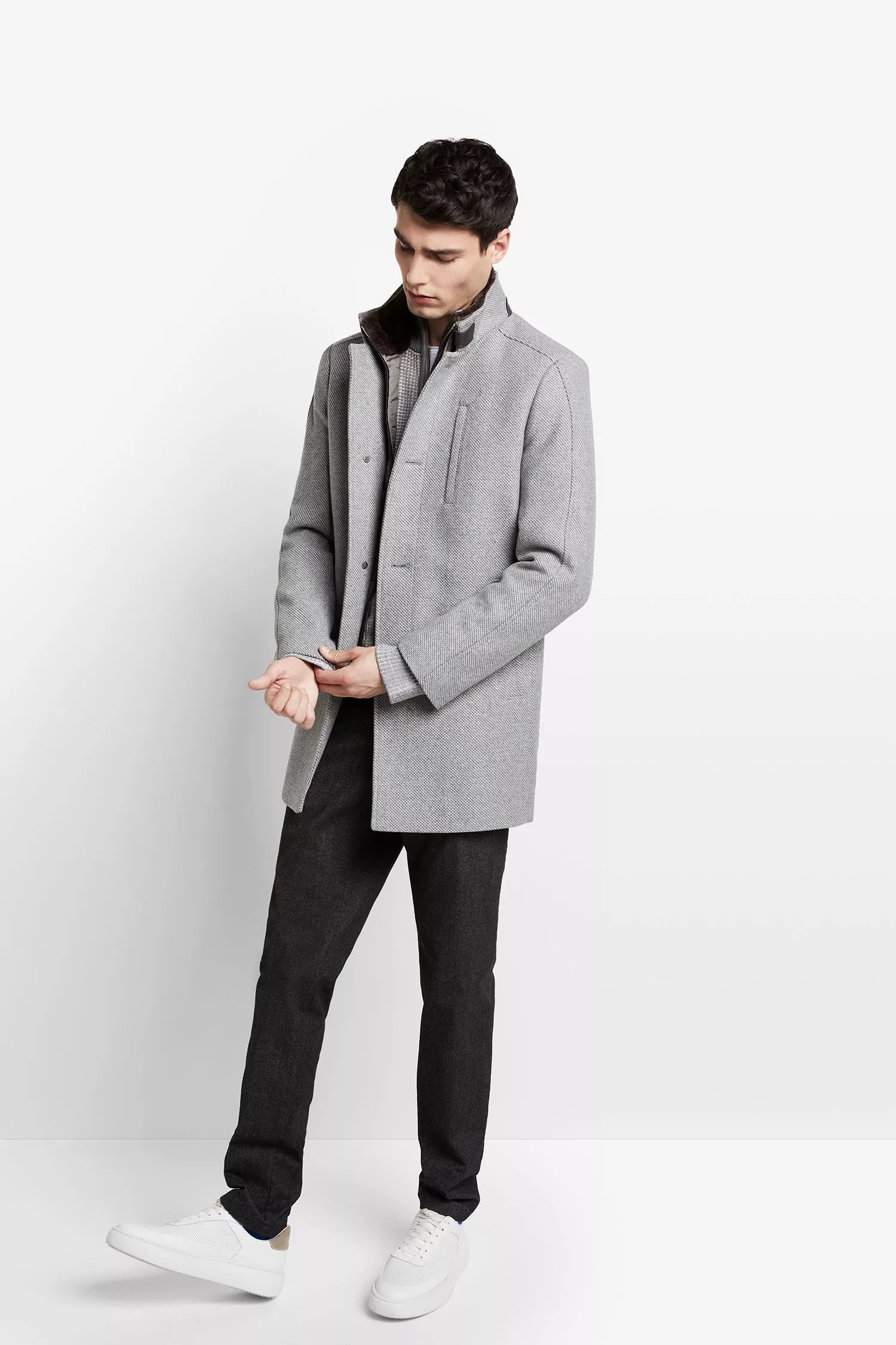 CINQUE Herren Wollmantel CIARSENAL