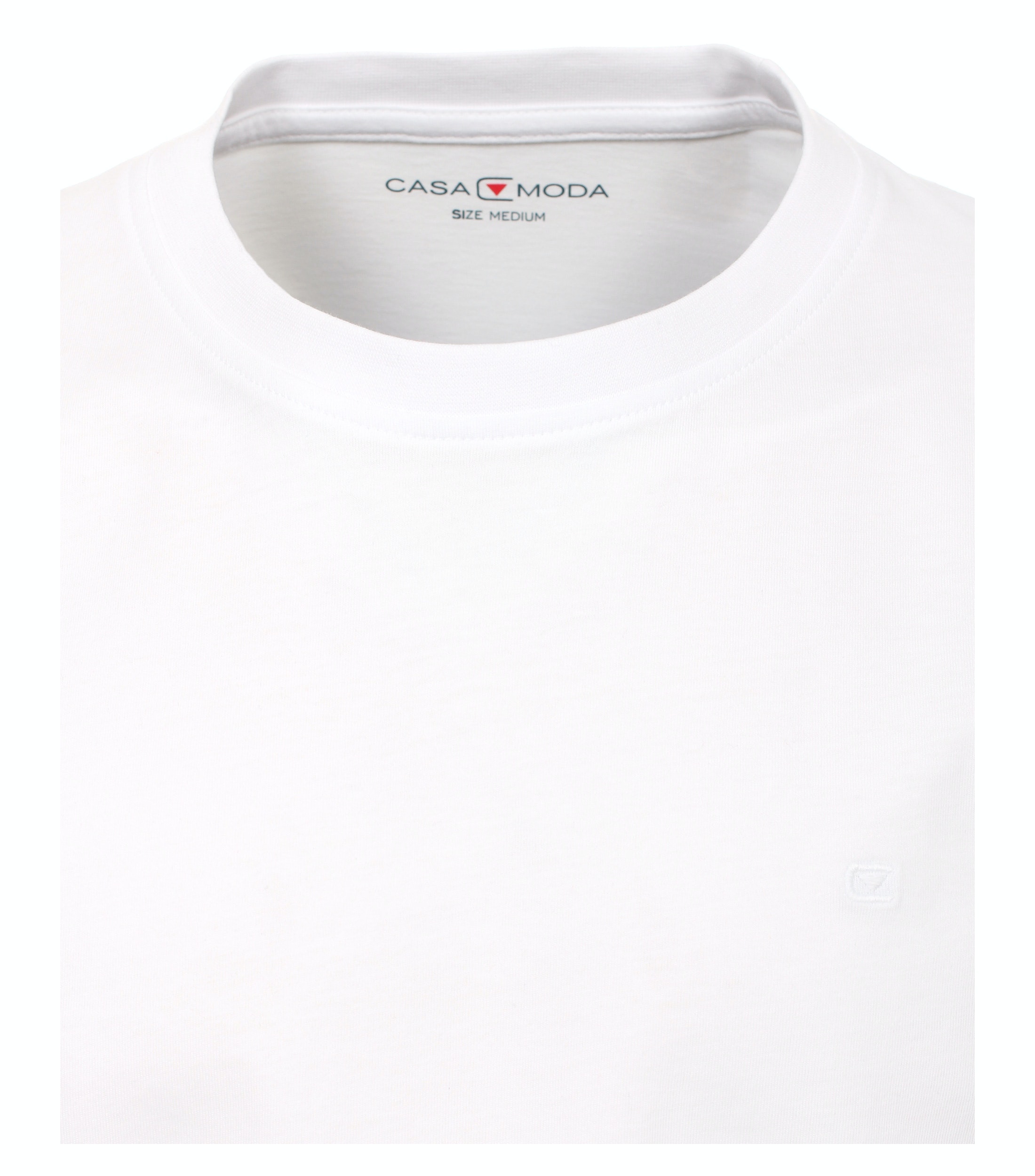 CASAMODA Herren T-Shirt Halbarm Doppelpack 092500