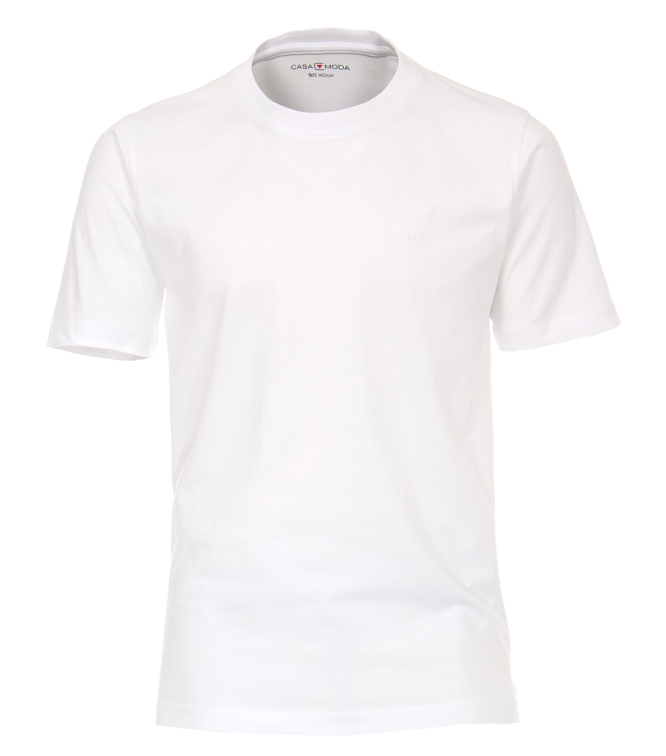 CASAMODA Herren T-Shirt Halbarm Doppelpack 092500