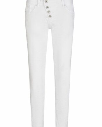 BUENA VISTA Damenhose Malibu stretch twill in Weiß