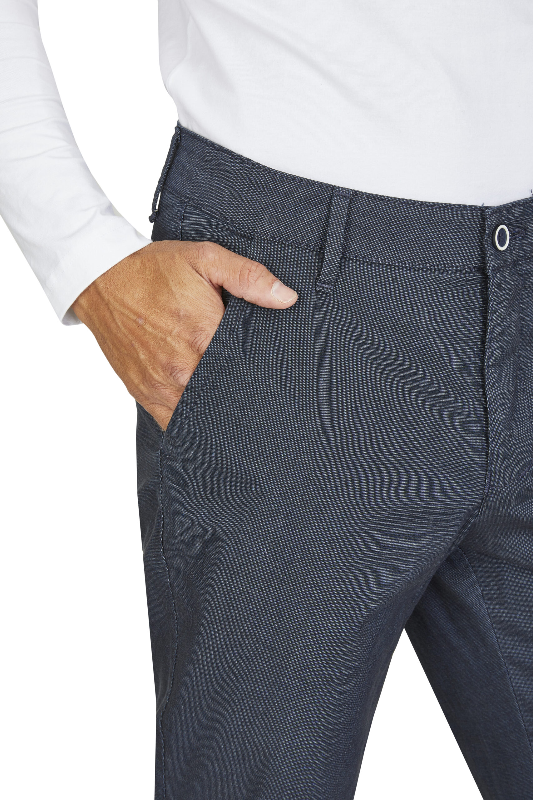 CLUB OF COMFORT Herren-Hose Flatfront GARVEY