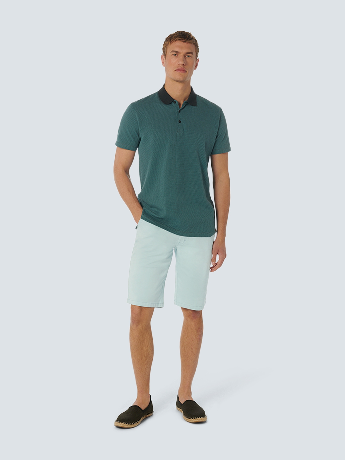 NO EXCESS Herren Cargoshorts in verschiedenen Farben - Grün, Blau, Grau