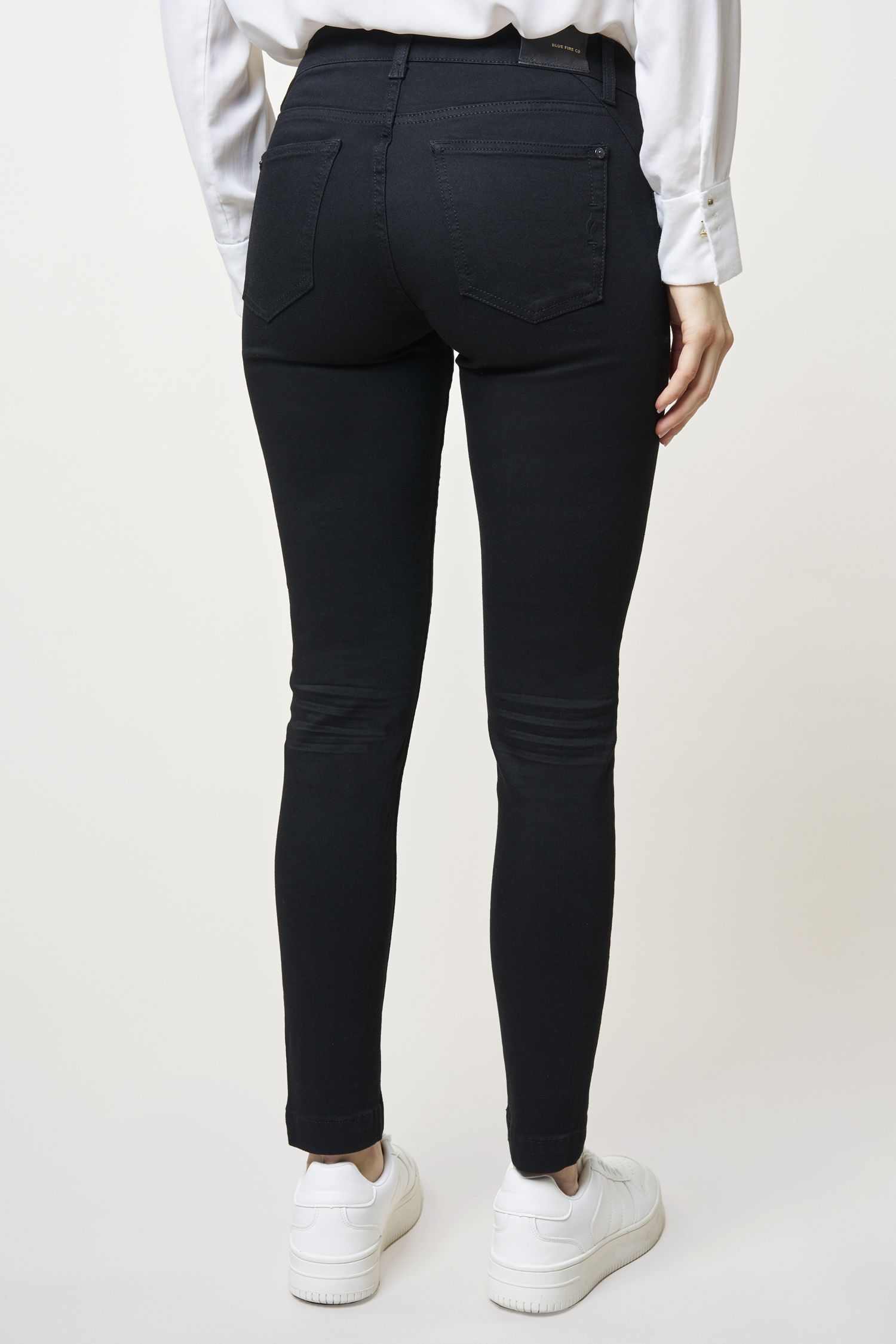 BLUE FIRE Damenjeans Chloe skinny - black