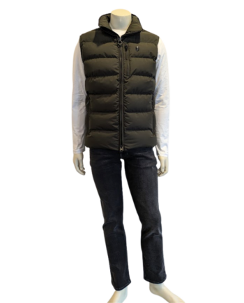 WELLENSTEYN Weste BLACKBIRD MEN SHORT VEST Grün - Blackarmy