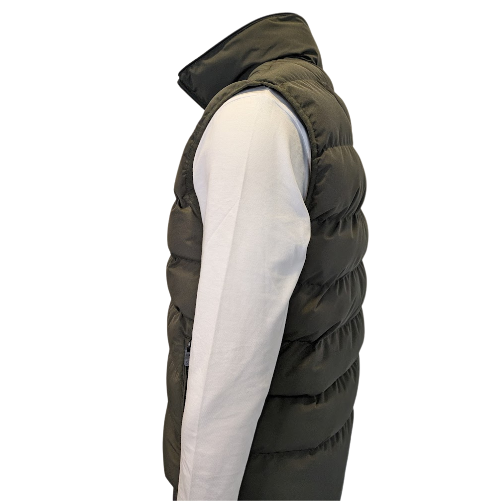 WELLENSTEYN Weste BLACKBIRD MEN SHORT VEST Grün - Blackarmy