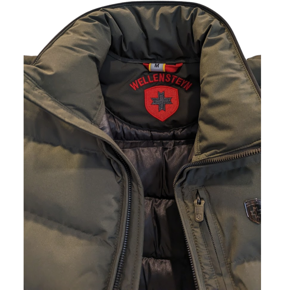 WELLENSTEYN Weste BLACKBIRD MEN SHORT VEST Grün - Blackarmy