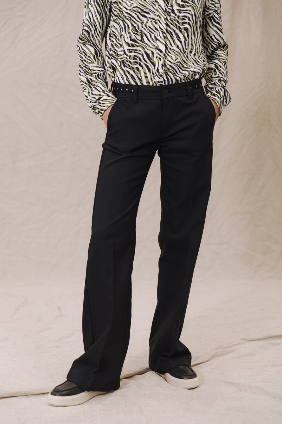 FREEMAN T. PORTER Damenhose Agatha Polyneo schwarz