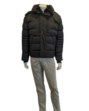 WELLENSTYN Herren  Winter-Steppjacke STARSTREAM in Schwarz - Cosmicblack