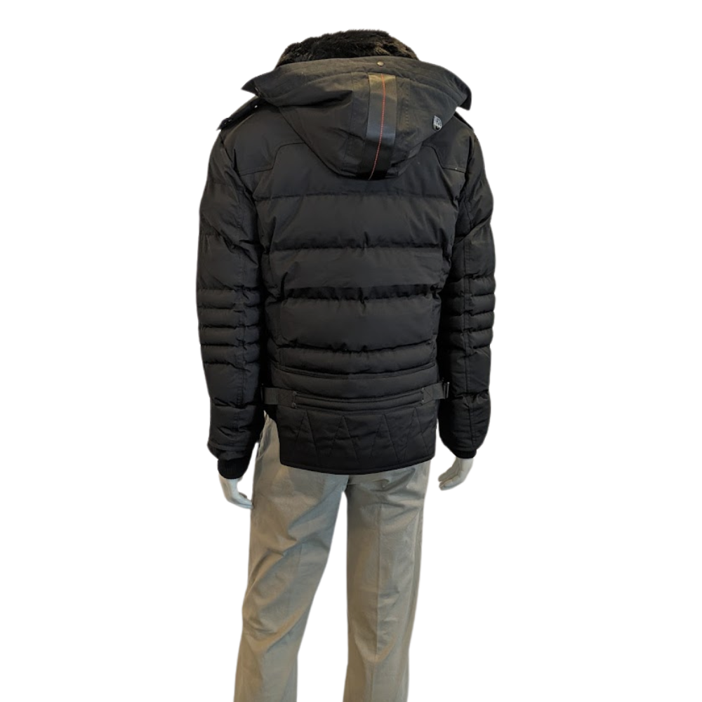 WELLENSTYN Herren Winter-Steppjacke STARSTREAM in Schwarz - Cosmicblack