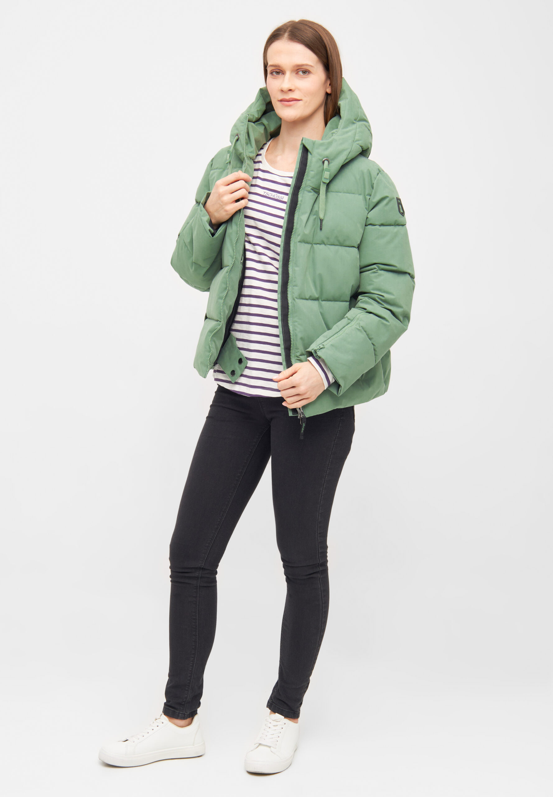 DERBE Damen Winterjacke Richholm in hedge green