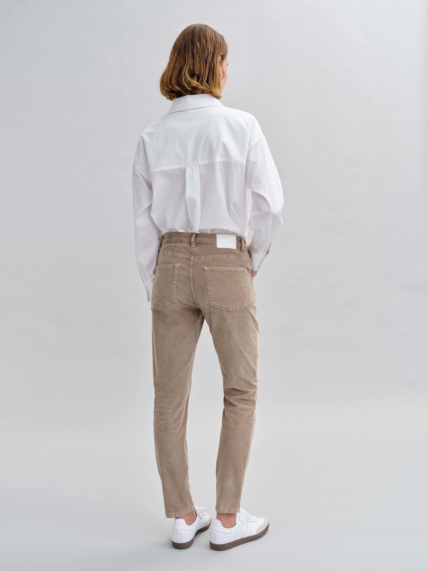 OPUS Damenhose Slimfit Evita babycord