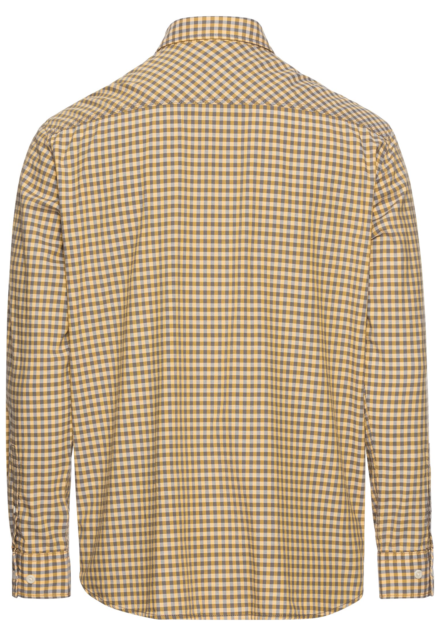 CAMEL ACTIVE Herren Langarm Hemd im Vichy-Karomuster WINTERSALE