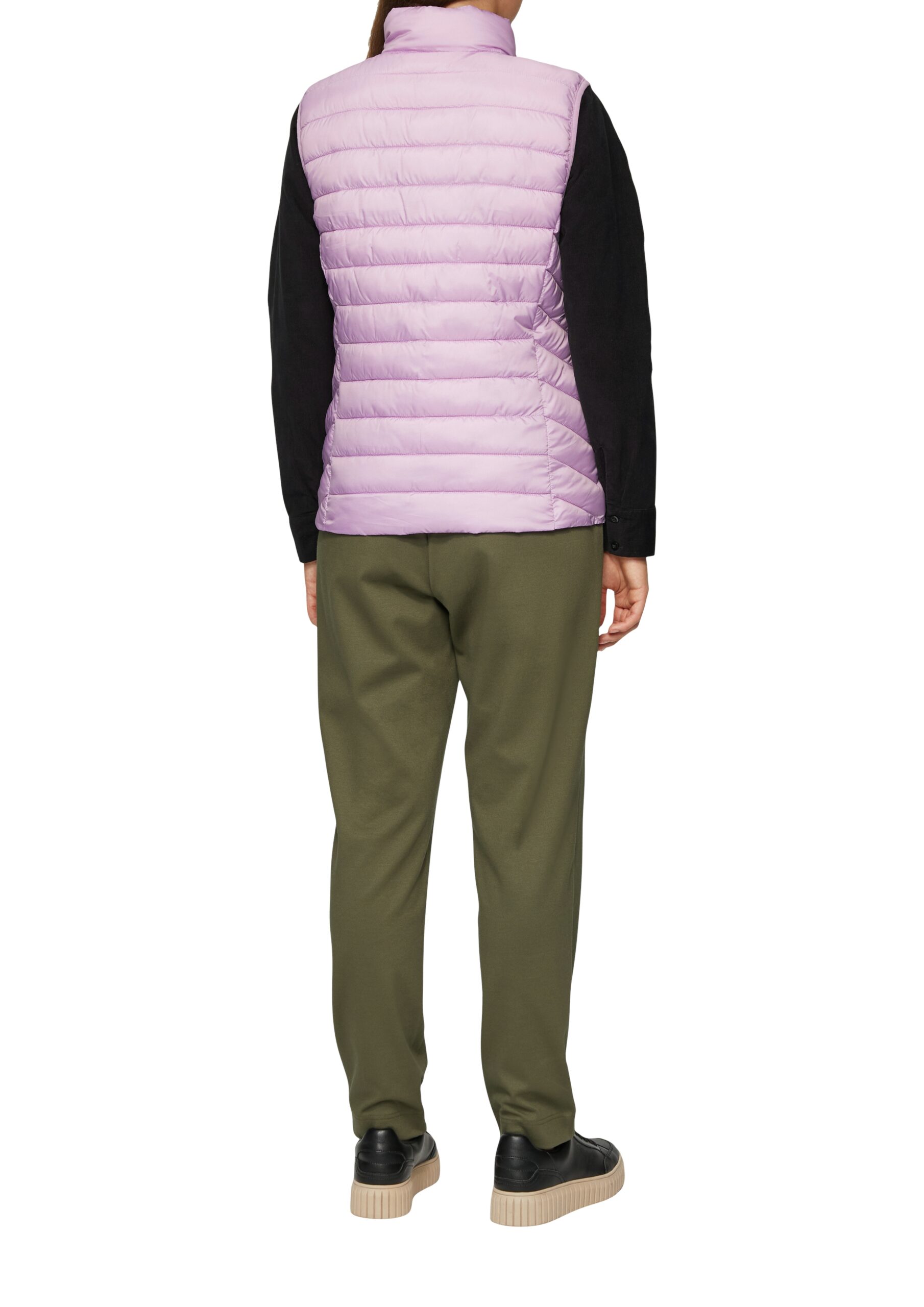 S. OLIVER Damen Leichte Weste mit Steppung und Stehkragen WINTERSALE