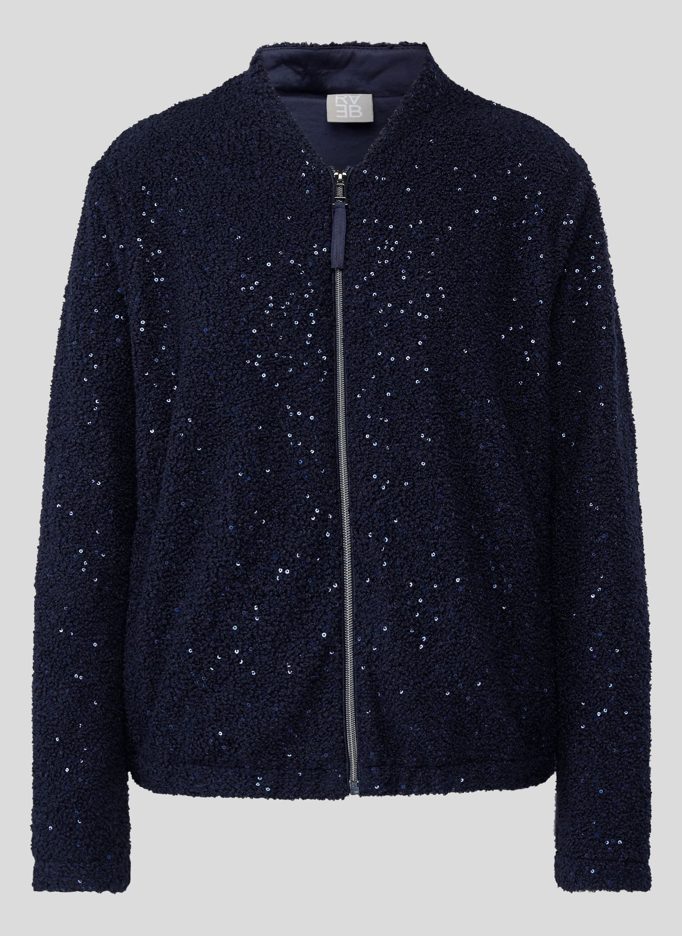 RABE Damen Strickjacke mit Pailletten