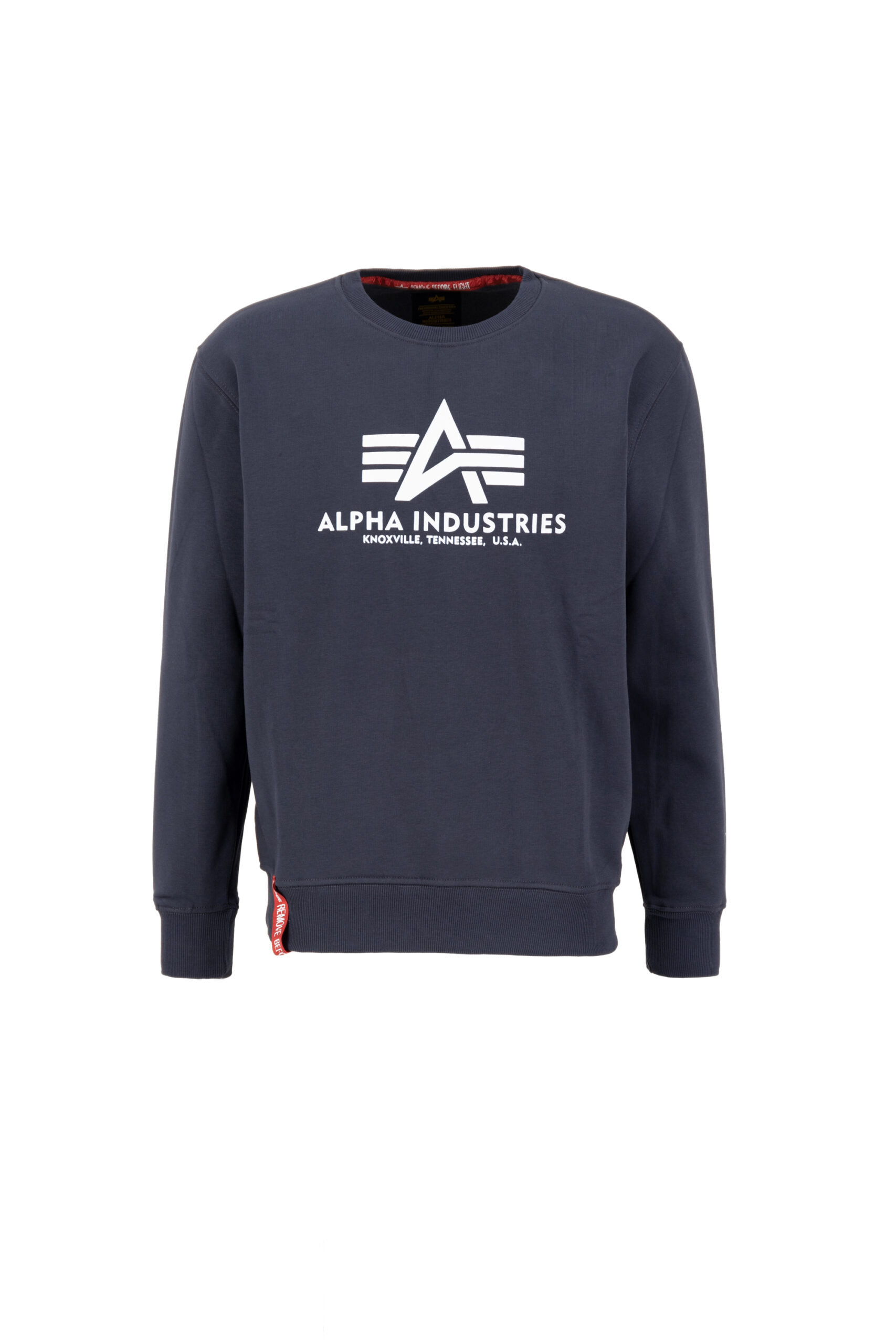 ALPHA INDUSTRIES Herren Basic Sweater in Farbe navy