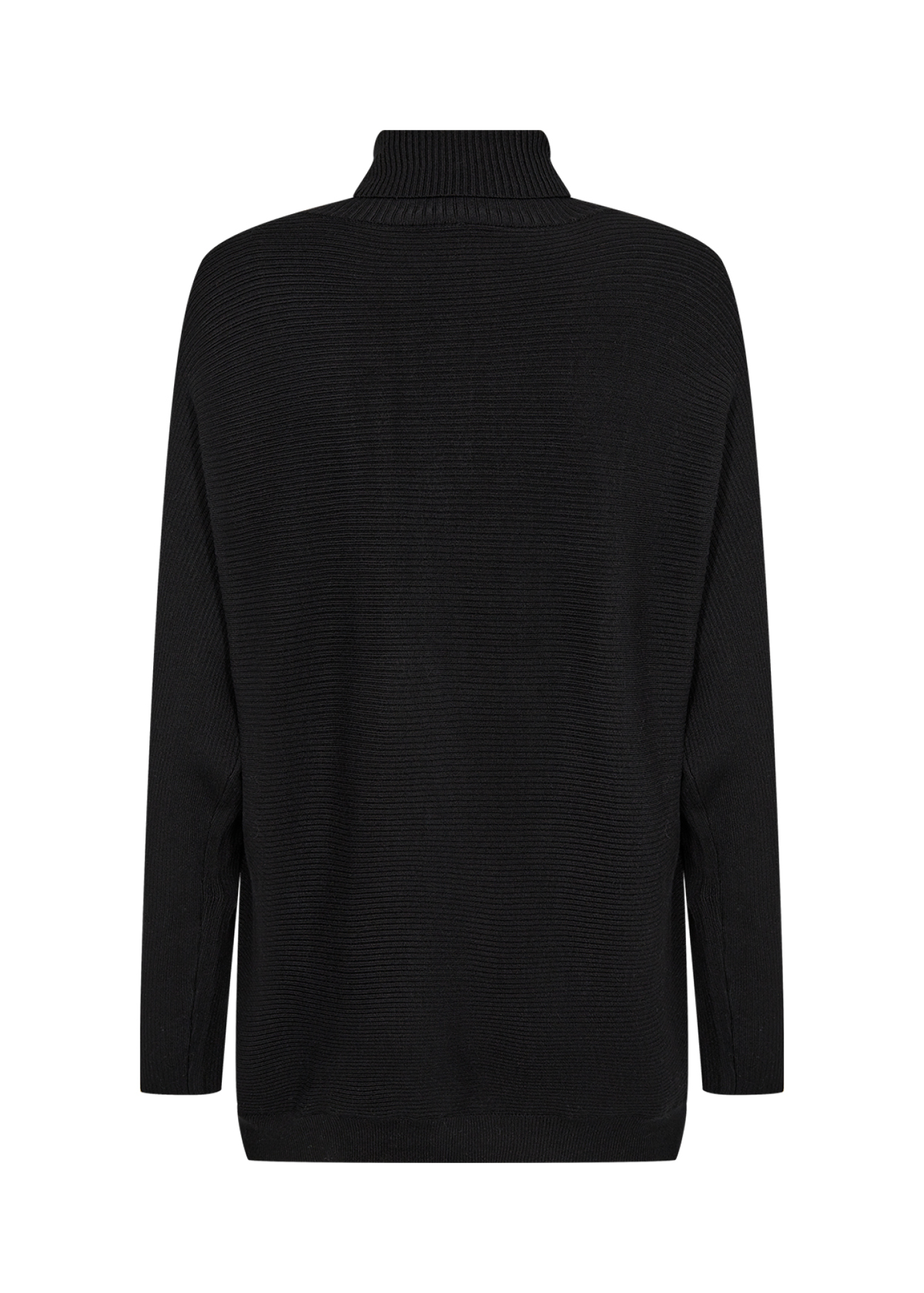 SOYACONCEPT Damenpullover im Wickeldesign schwarz