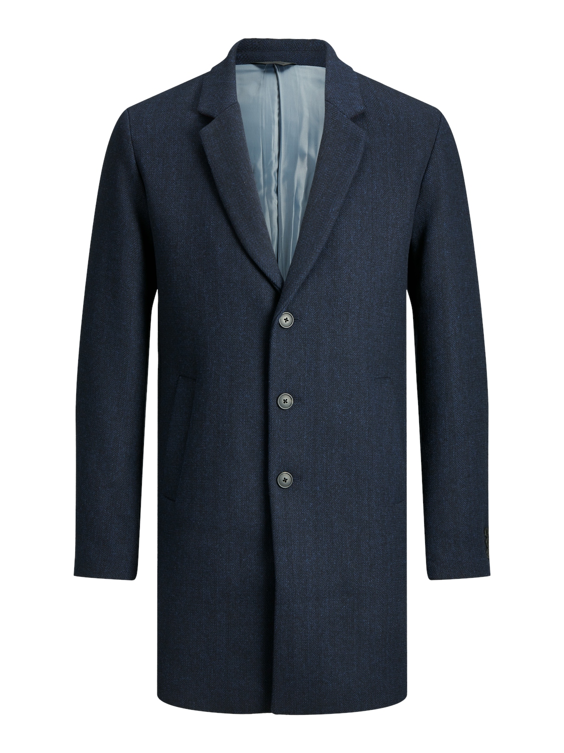 Jack & Jones JJEMOULDER WOOL COAT SN Herren Wollmantel Übergang / Mulch