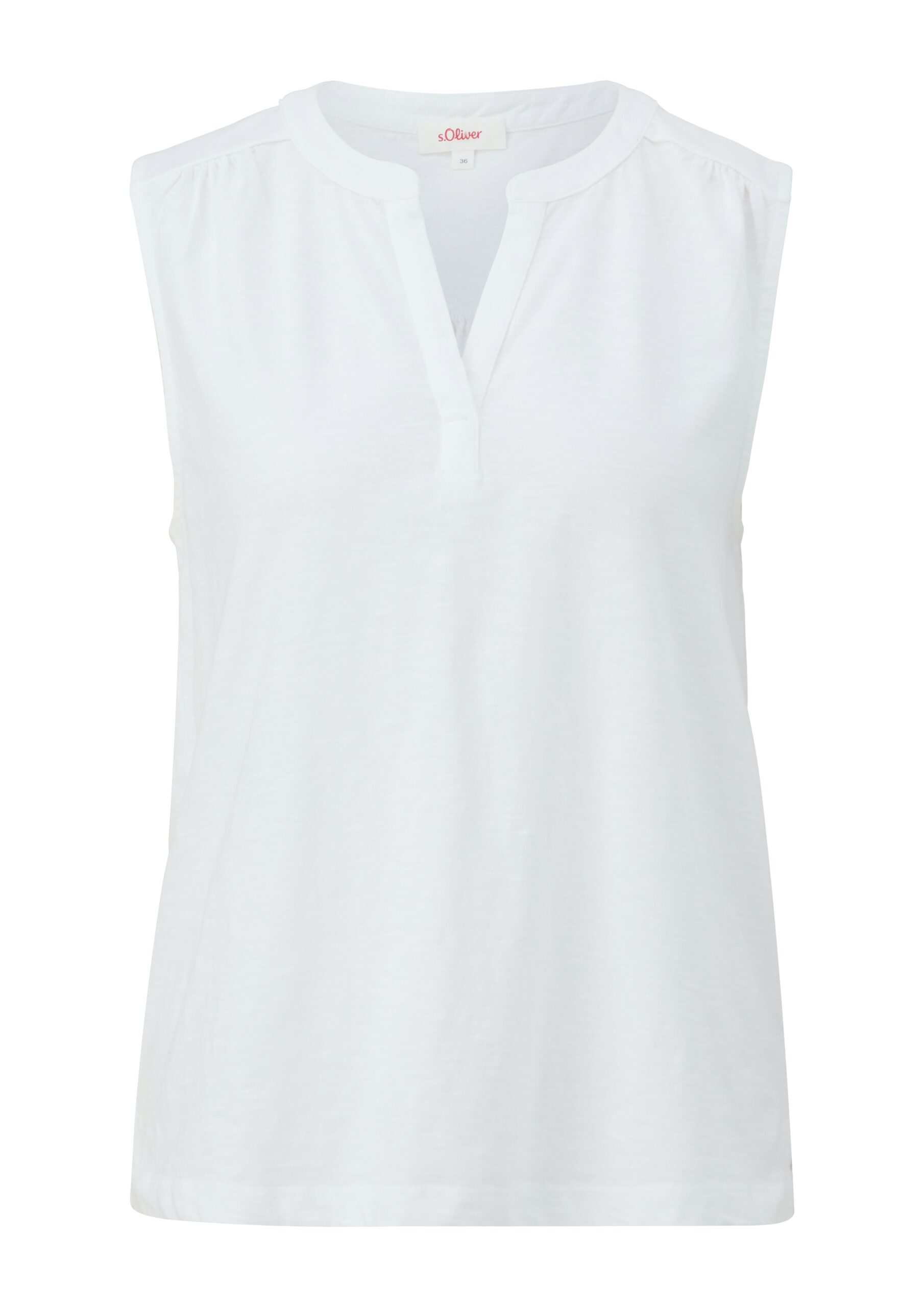 S. OLIVER Damen Tunika Top IN Weiß und Pink