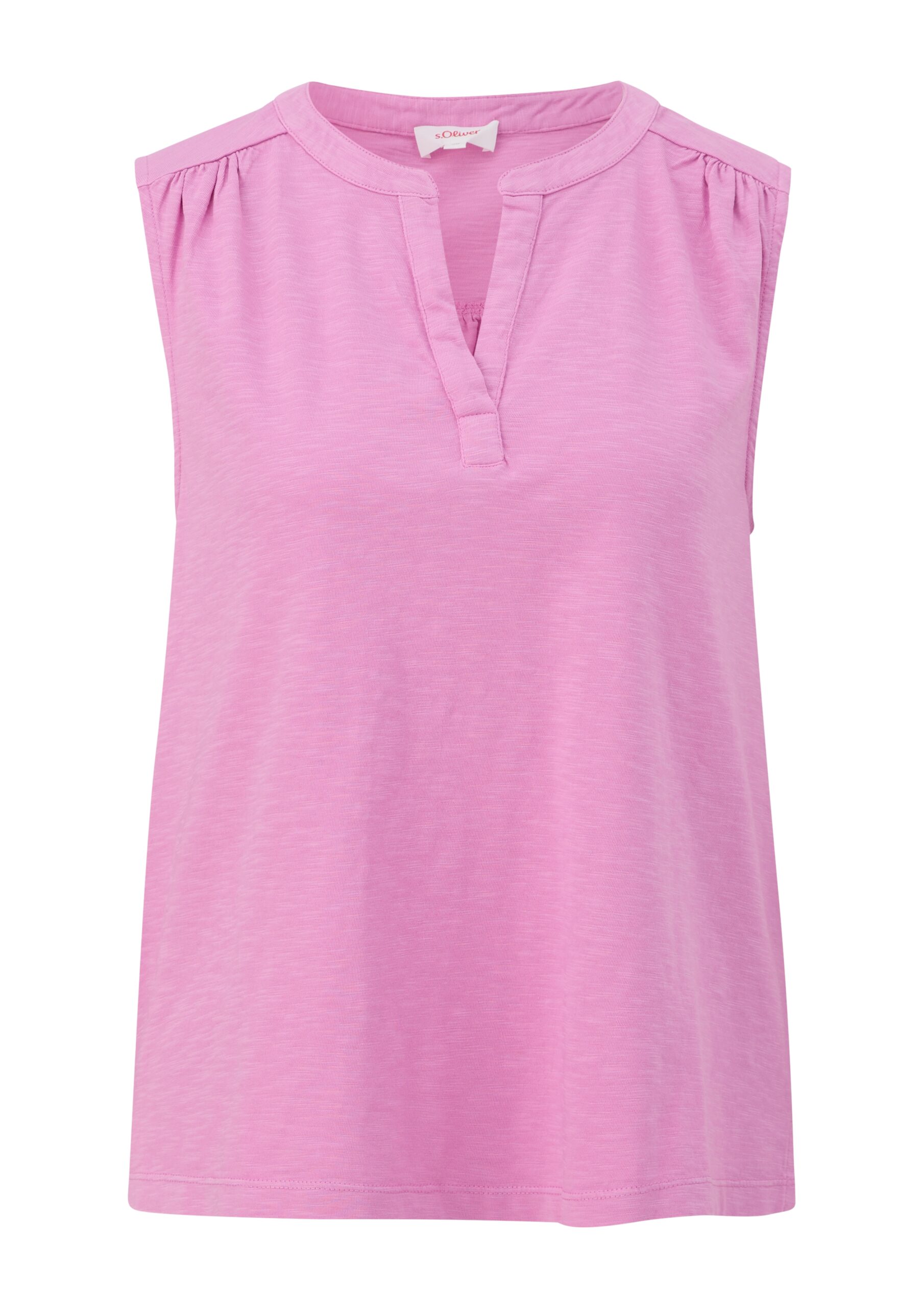 S. OLIVER Damen Tunika Top IN Weiß und Pink
