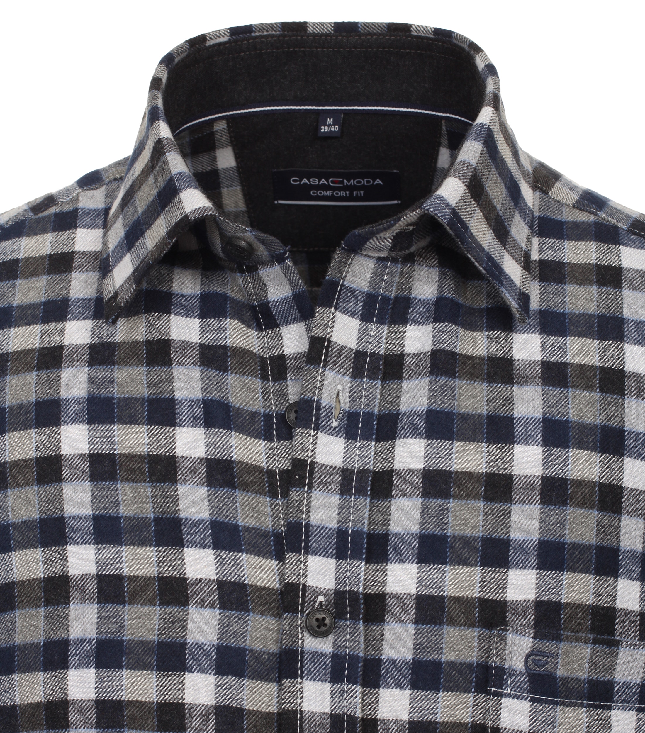 CASAMODA Flanellhemd Karo