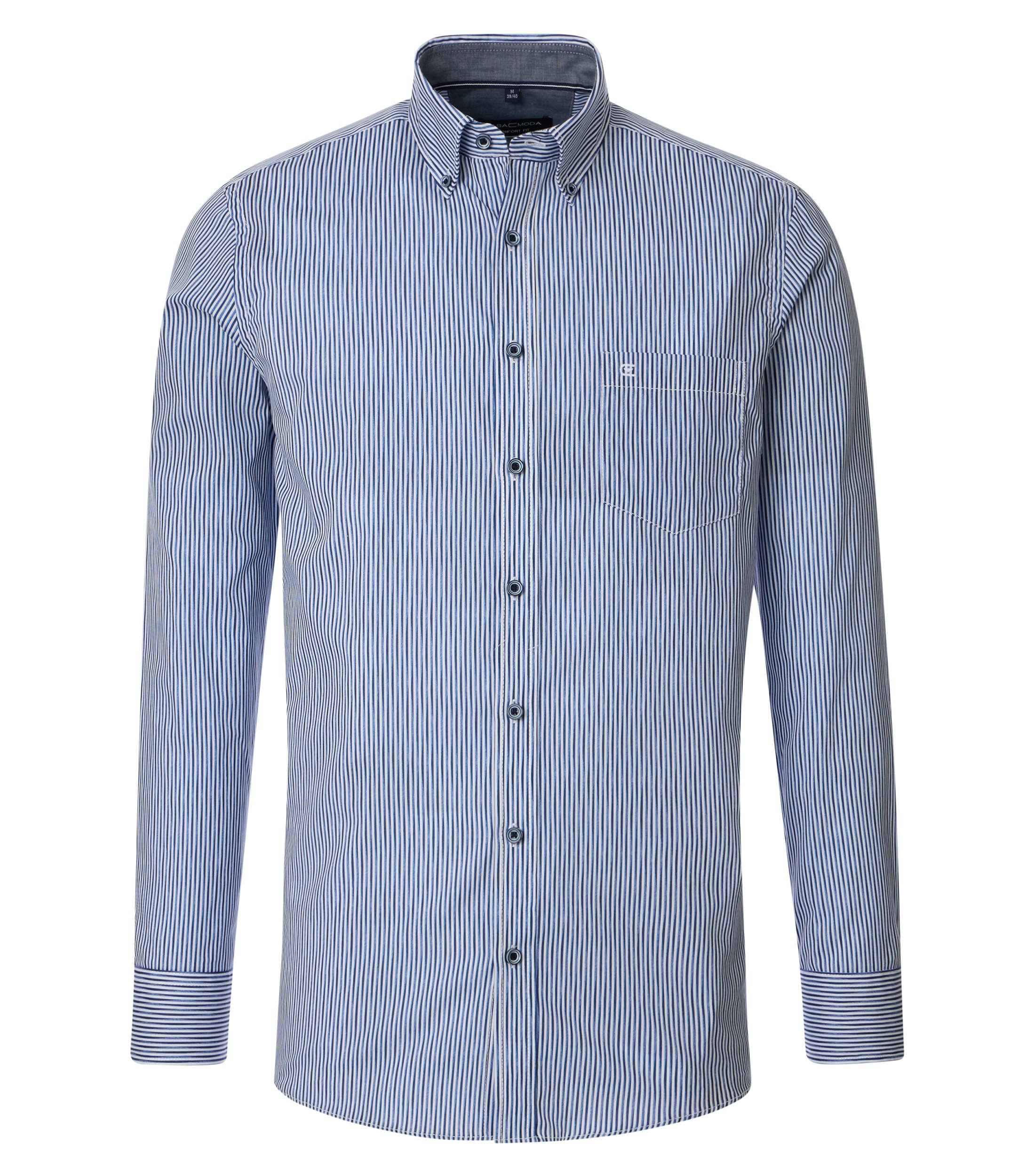 CASAMODA Freizeithemd Streifen Comfort Fit