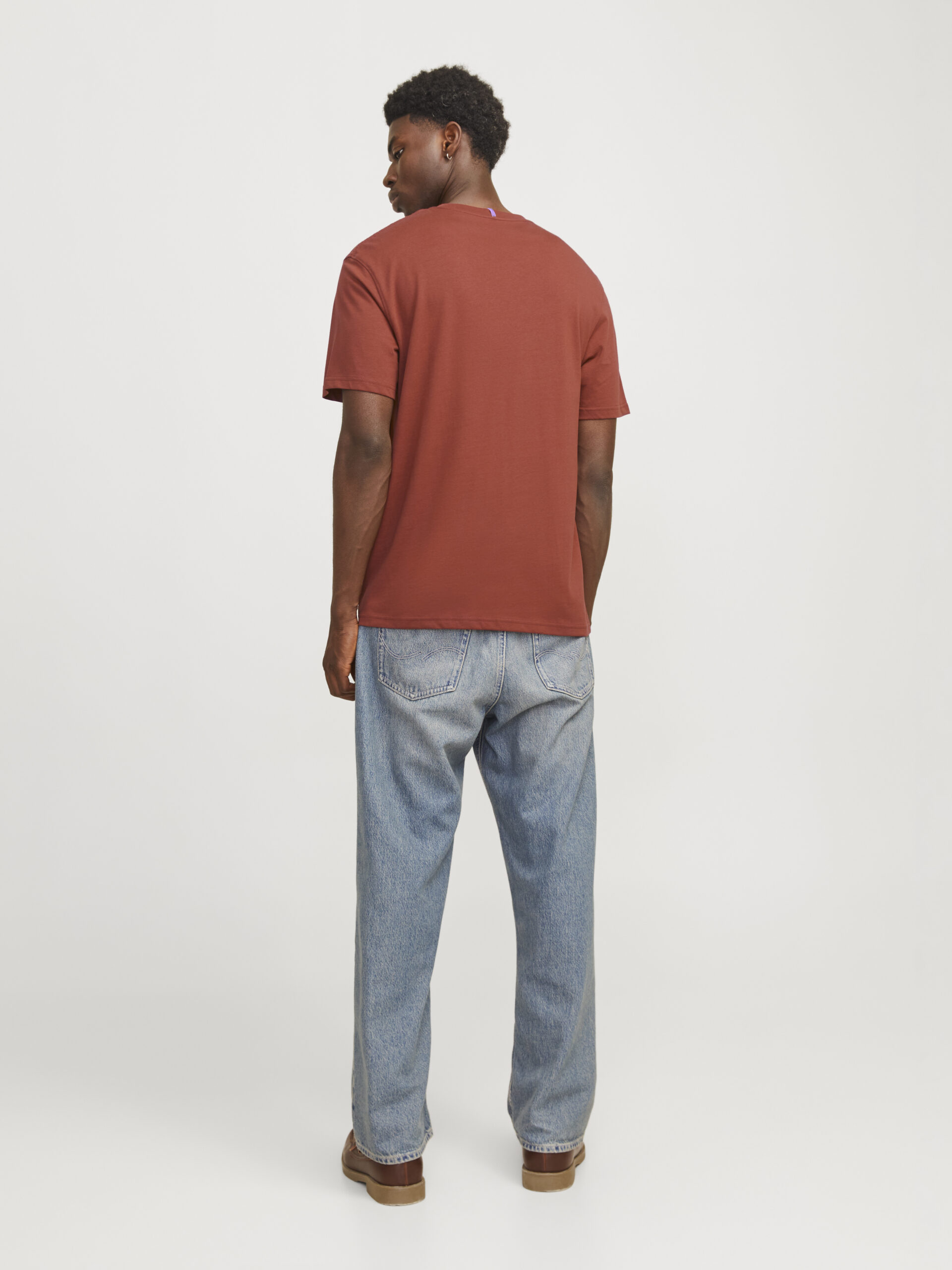 JACK&JONES JORFREDERIKSBERG TEE SS CREW NECK NOOS