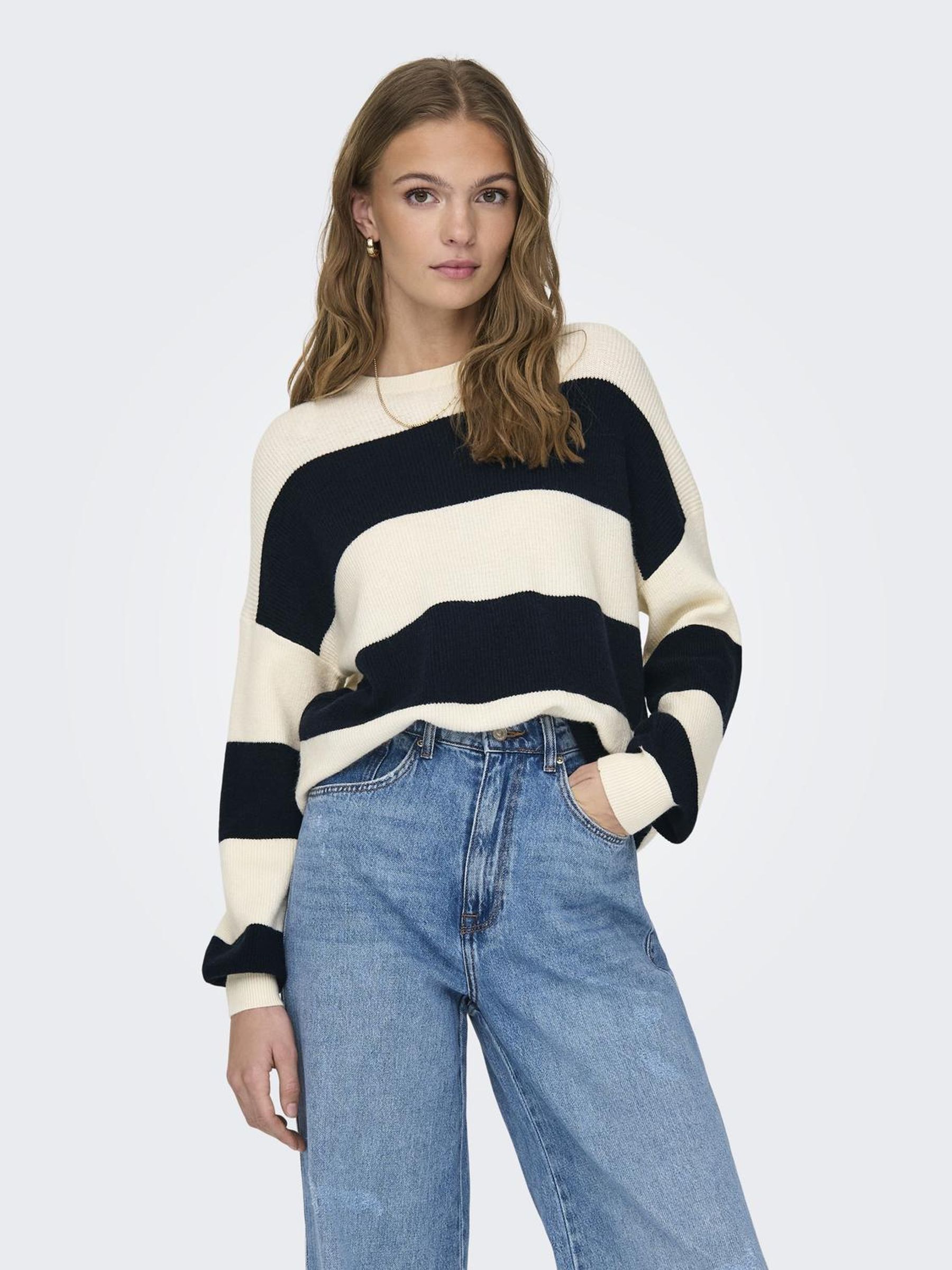 ONLY Strickpullover Streifen