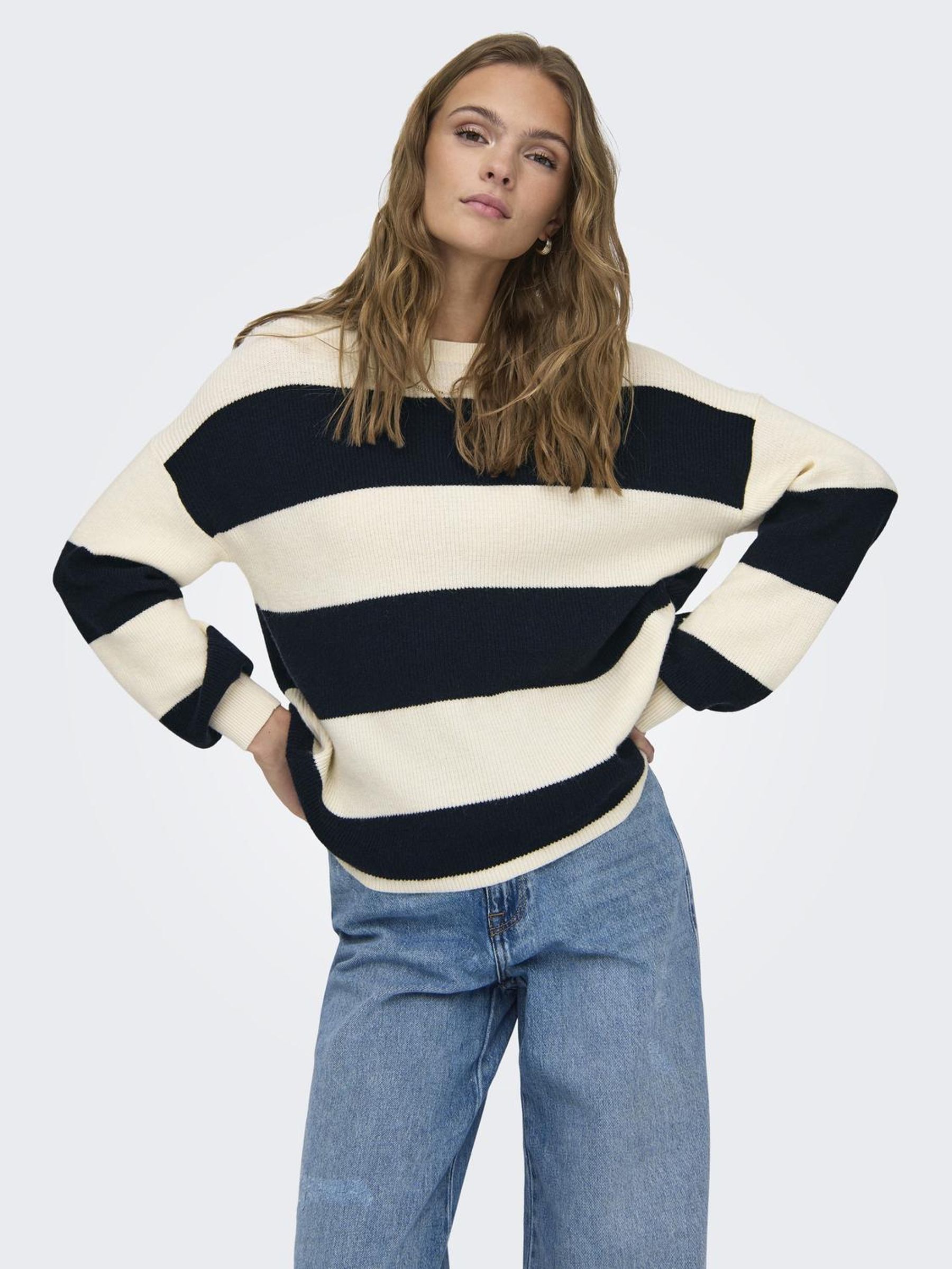 ONLY Strickpullover Streifen