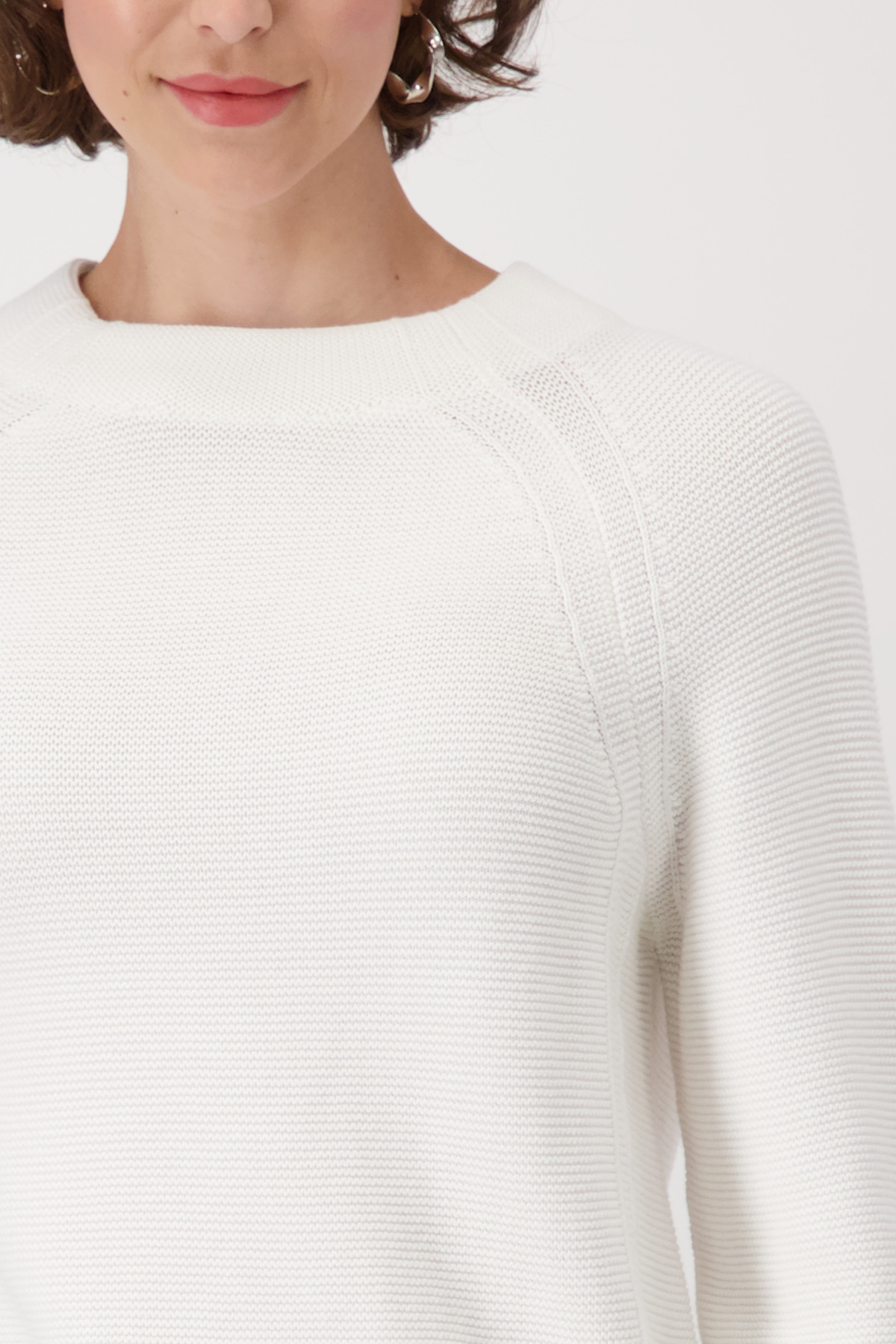 MONARI Damen Linksstrick-Pullover